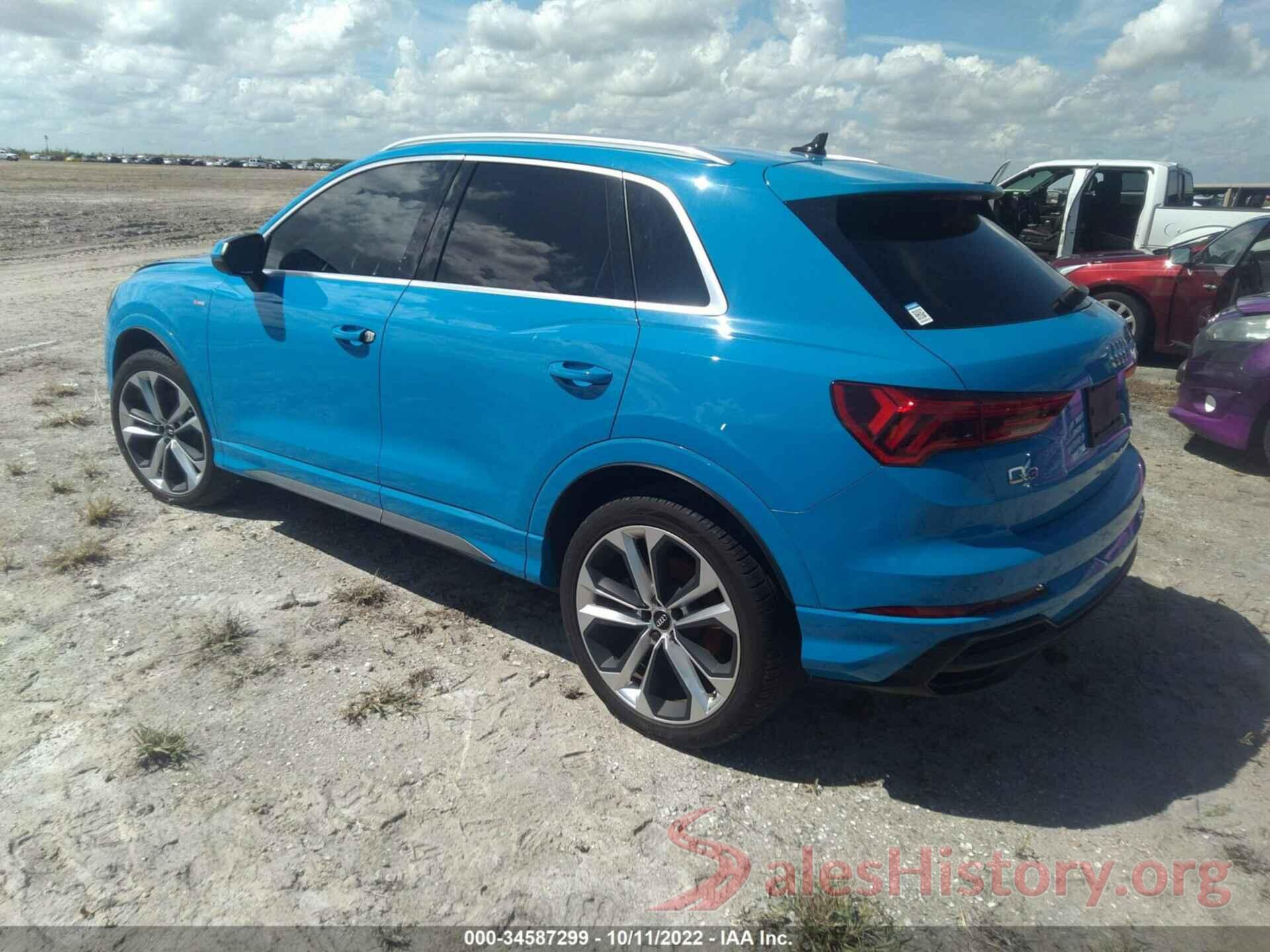 WA1EECF37L1064572 2020 AUDI Q3