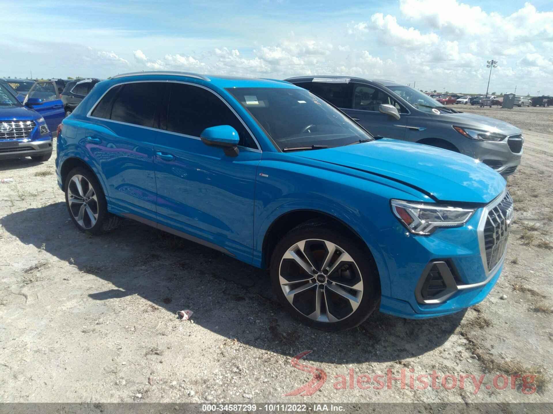 WA1EECF37L1064572 2020 AUDI Q3