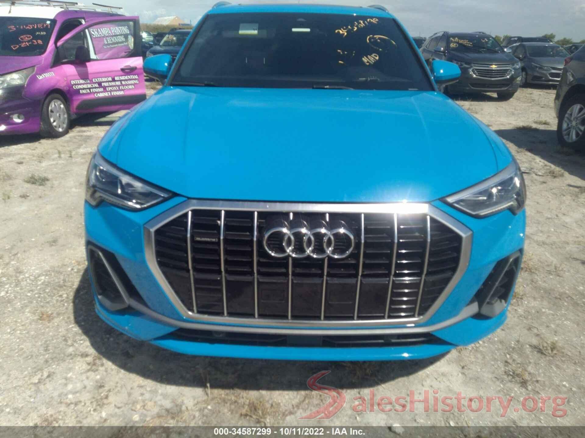 WA1EECF37L1064572 2020 AUDI Q3