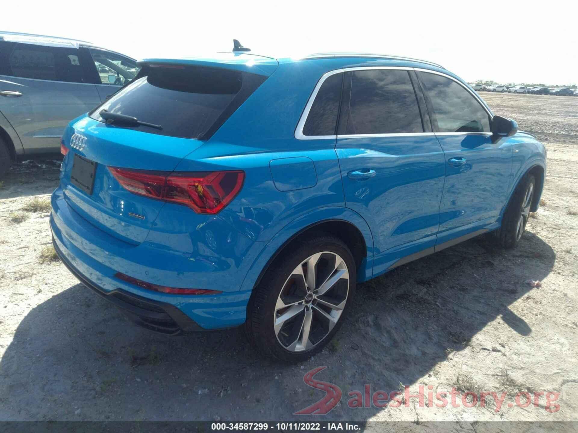 WA1EECF37L1064572 2020 AUDI Q3