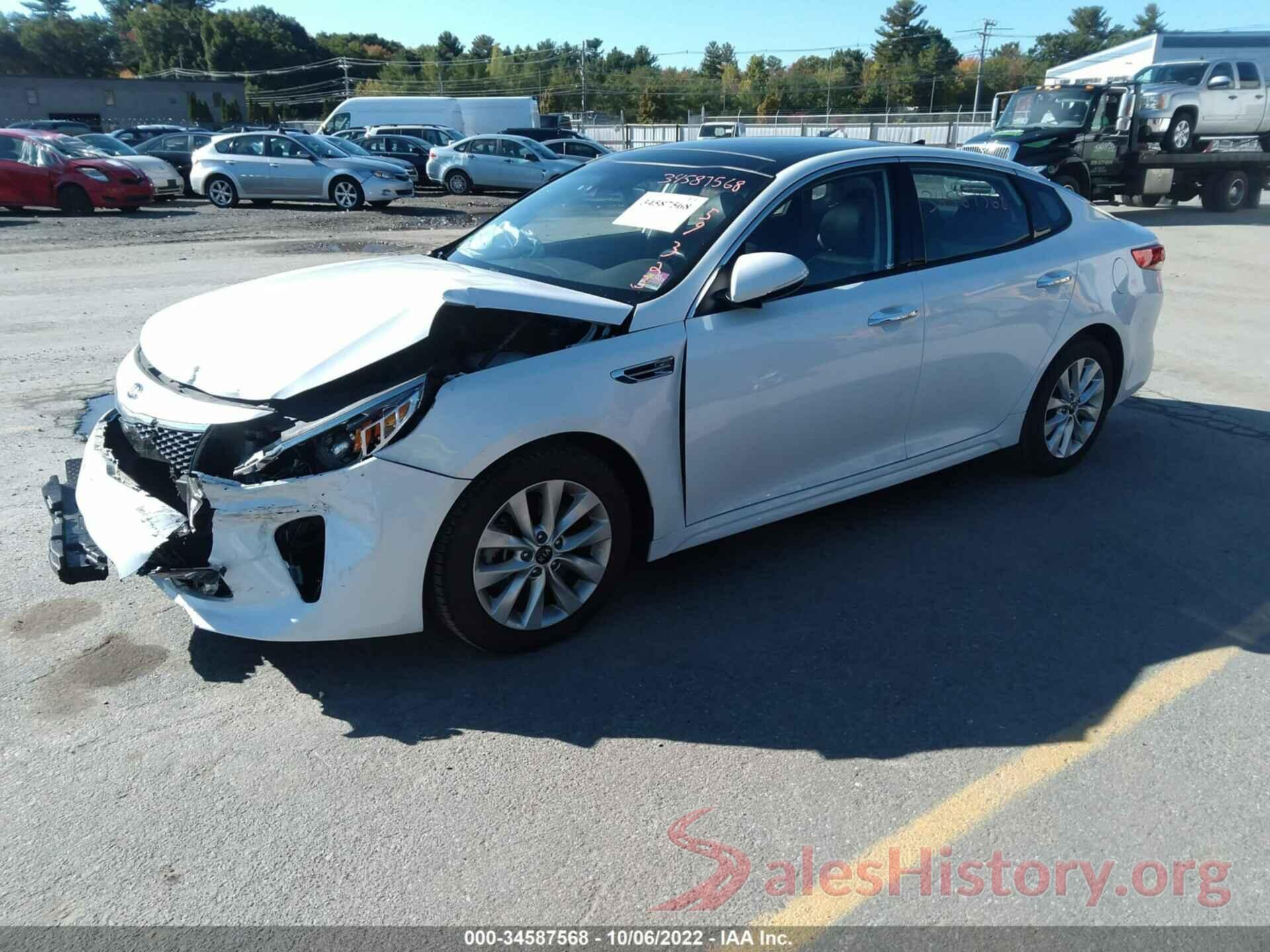 5XXGU4L32JG214651 2018 KIA OPTIMA