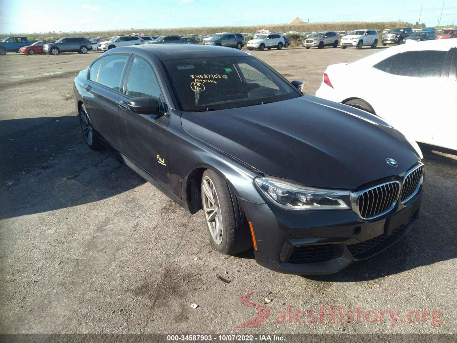 WBA7F2C58KB240756 2019 BMW 7 SERIES