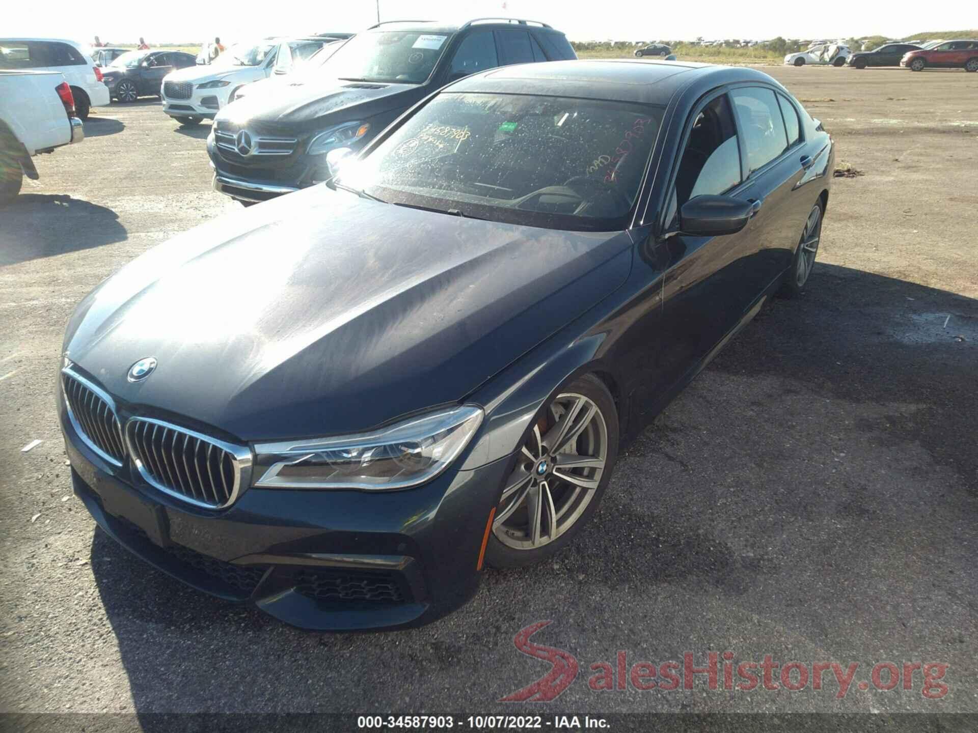 WBA7F2C58KB240756 2019 BMW 7 SERIES