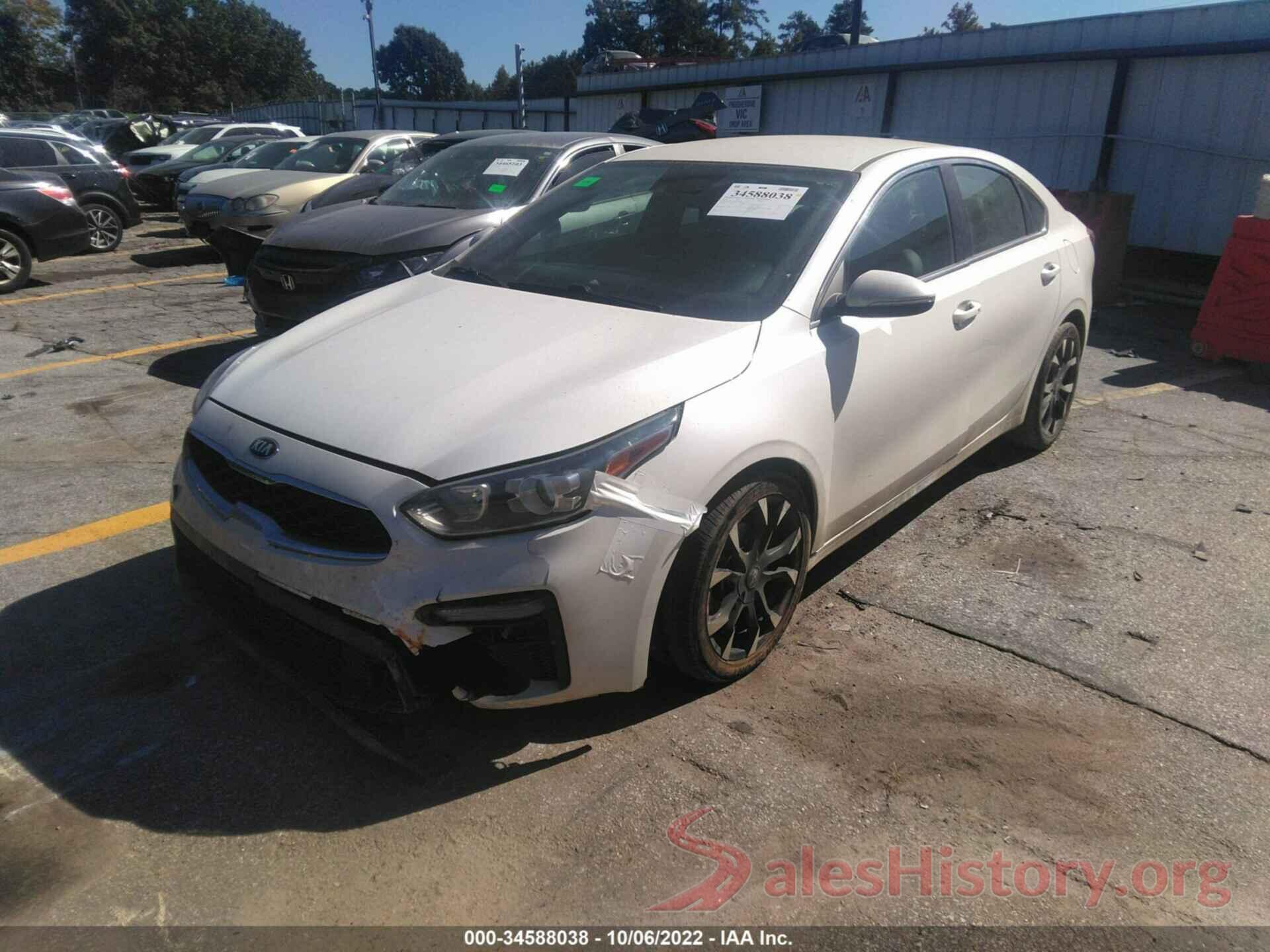 3KPF54AD1KE034382 2019 KIA FORTE