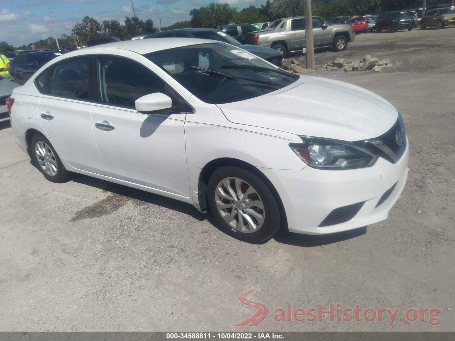 3N1AB7AP5KL603120 2019 NISSAN SENTRA