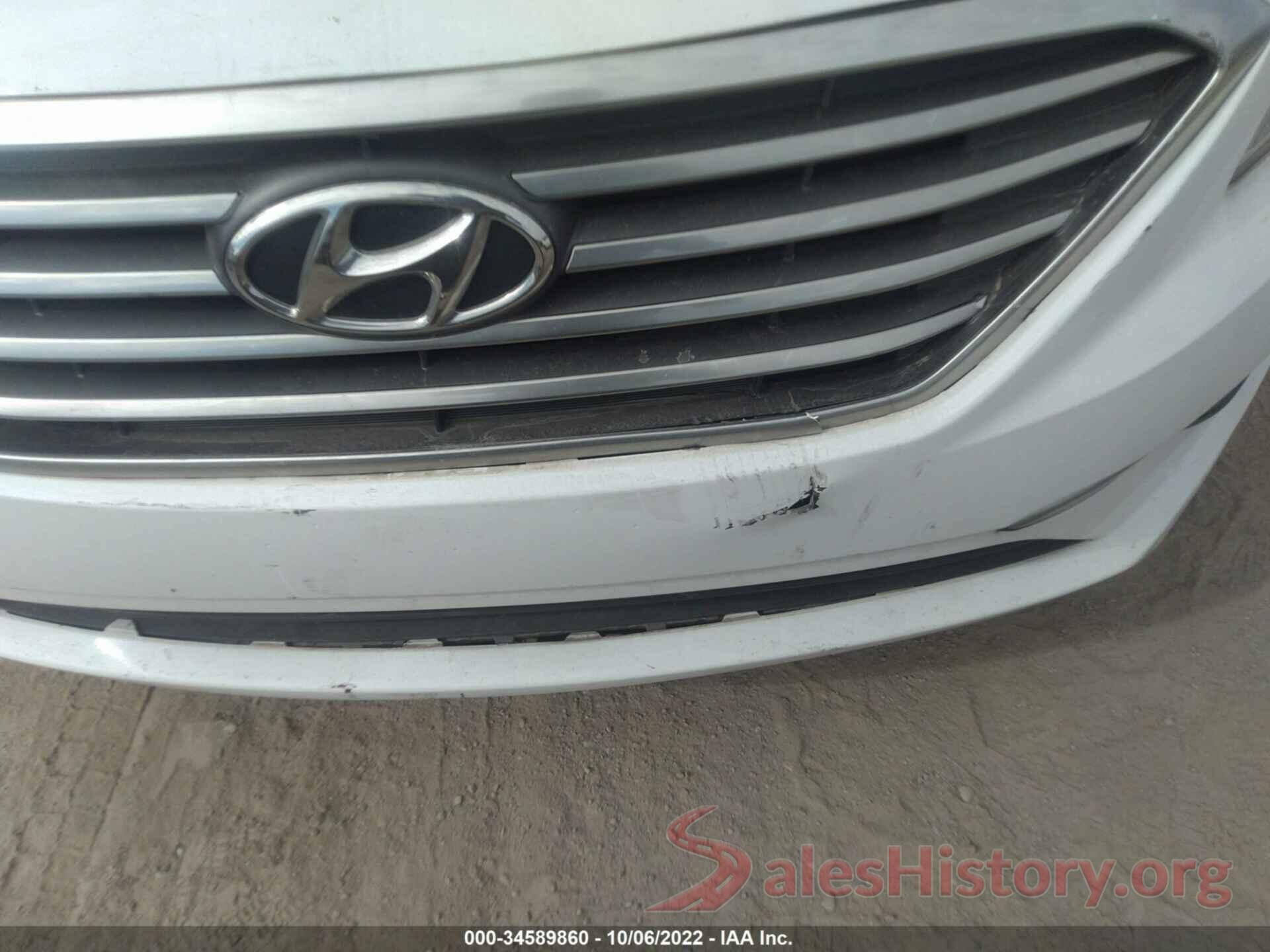 5NPE24AF2HH490921 2017 HYUNDAI SONATA