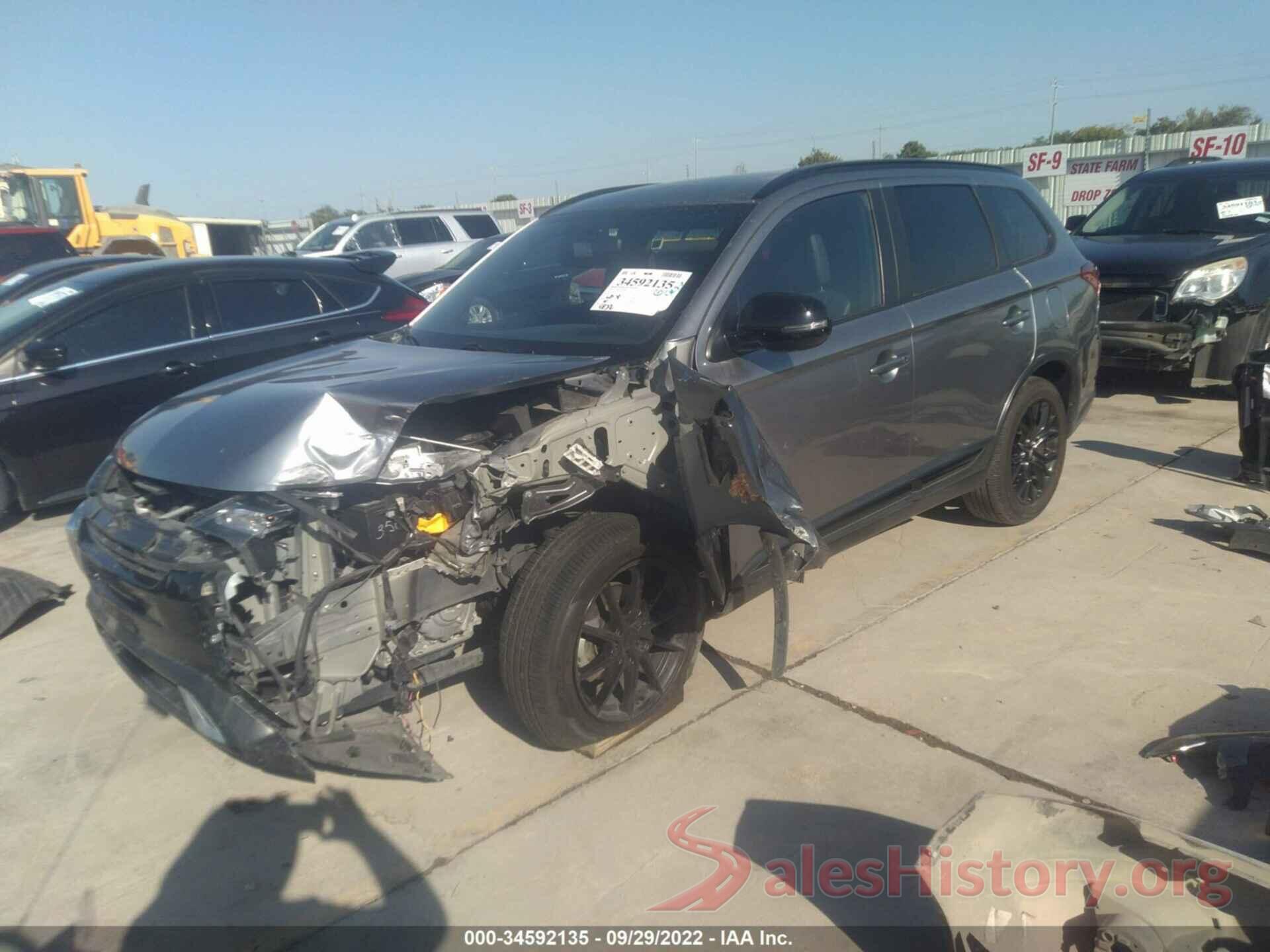 JA4AD3A37KZ032133 2019 MITSUBISHI OUTLANDER