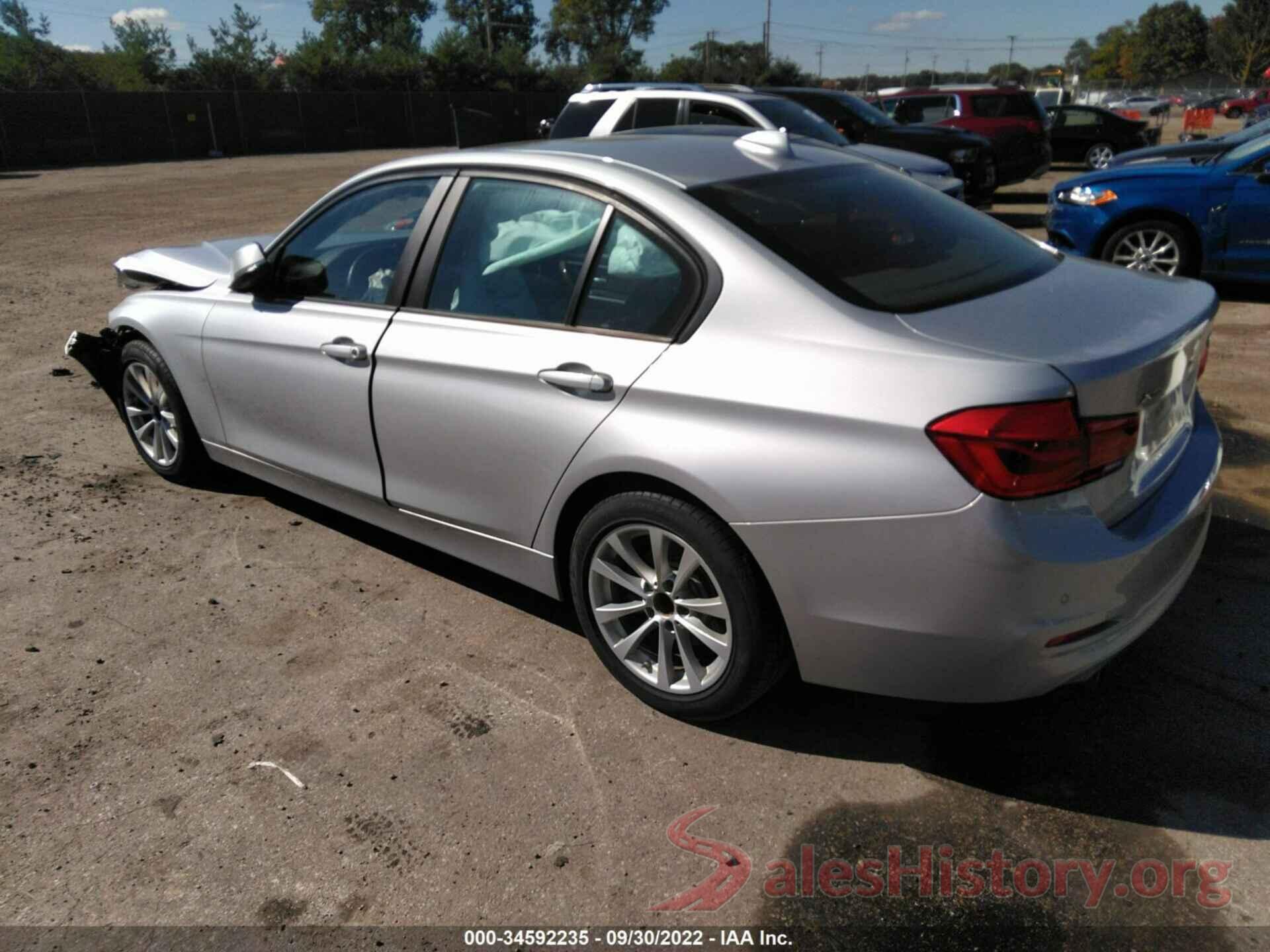 WBA8A3C34HA066822 2017 BMW 3 SERIES