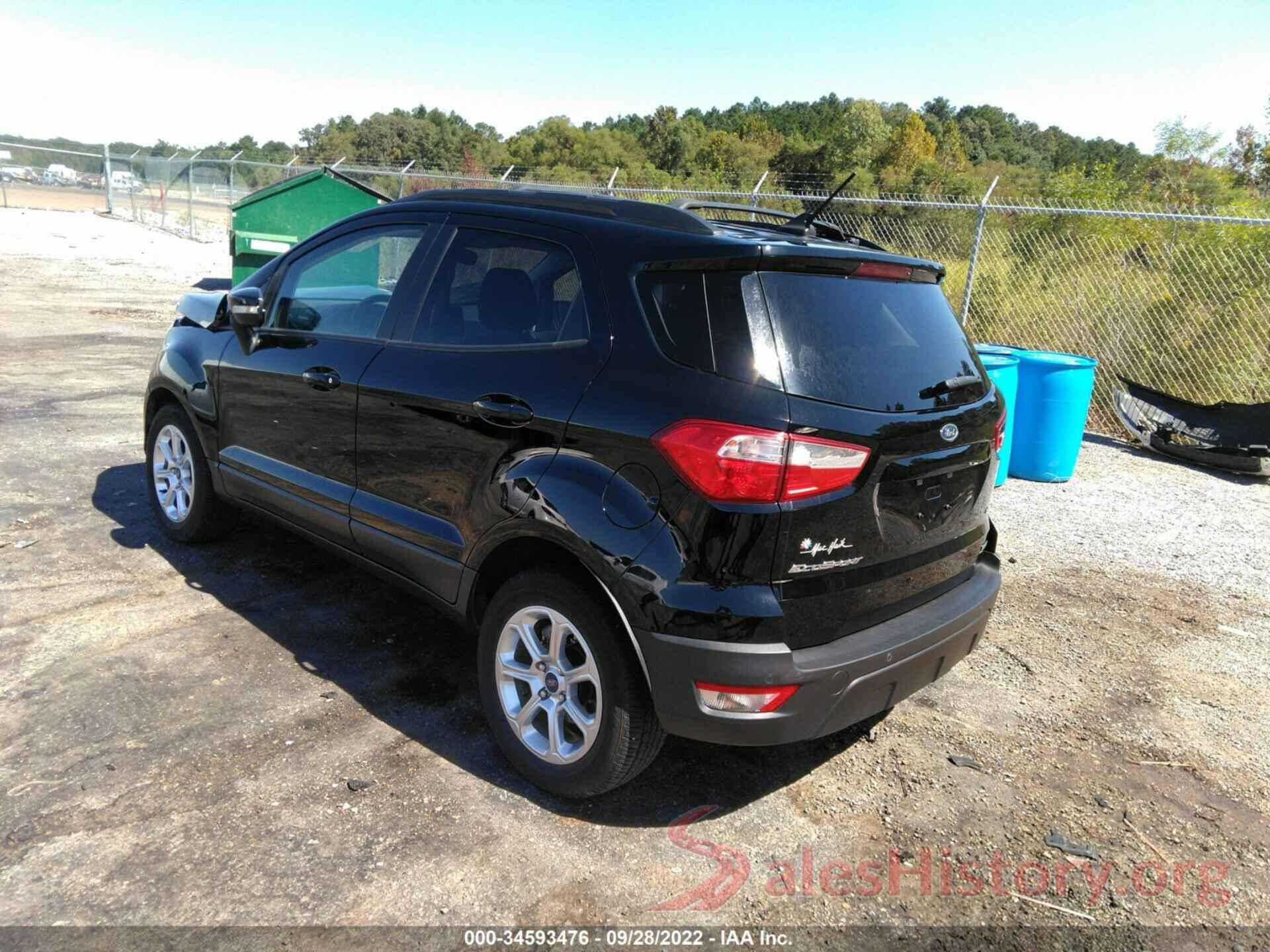 MAJ3S2GE2LC339940 2020 FORD ECOSPORT