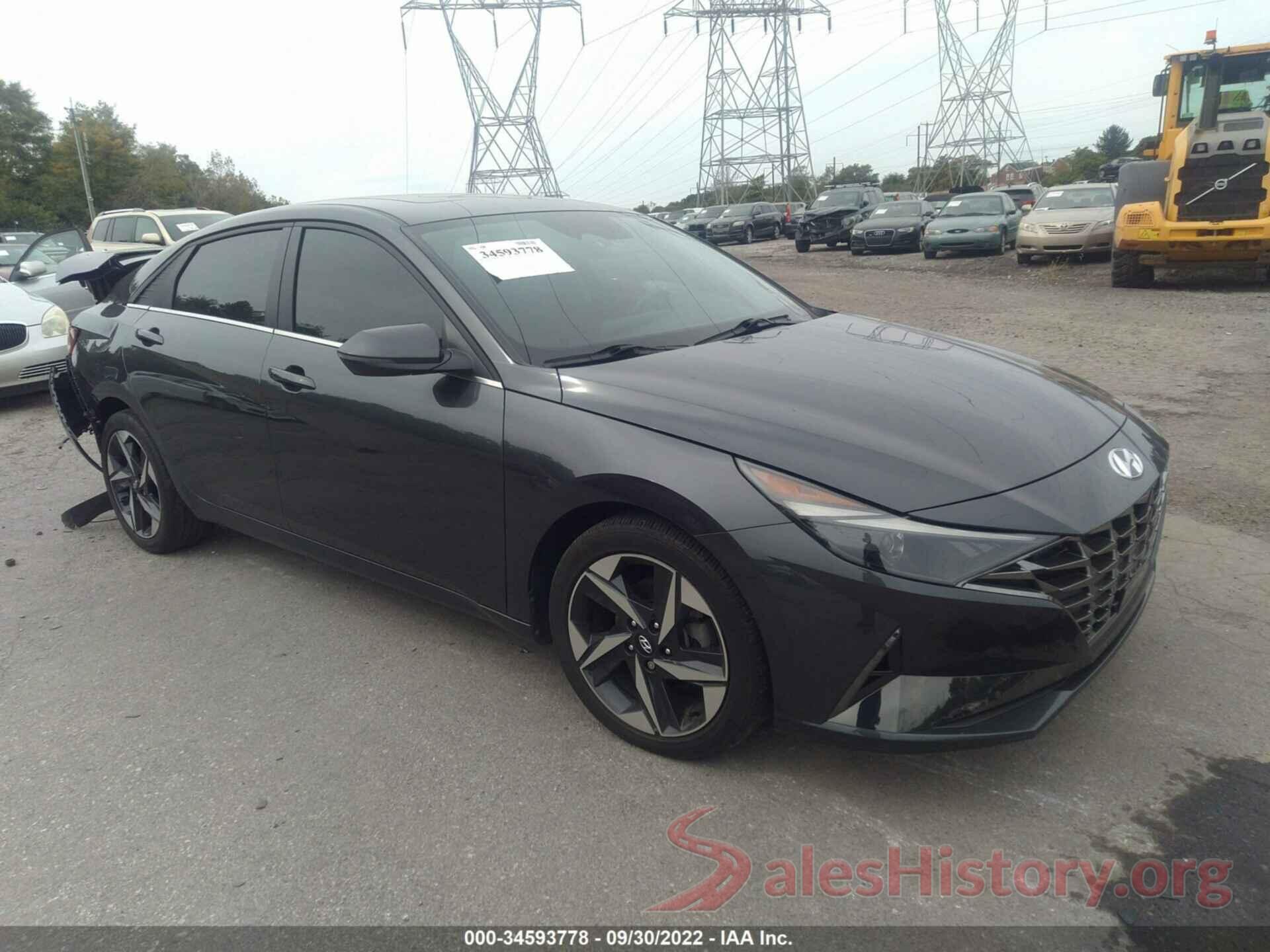 5NPLN4AG5MH008007 2021 HYUNDAI ELANTRA