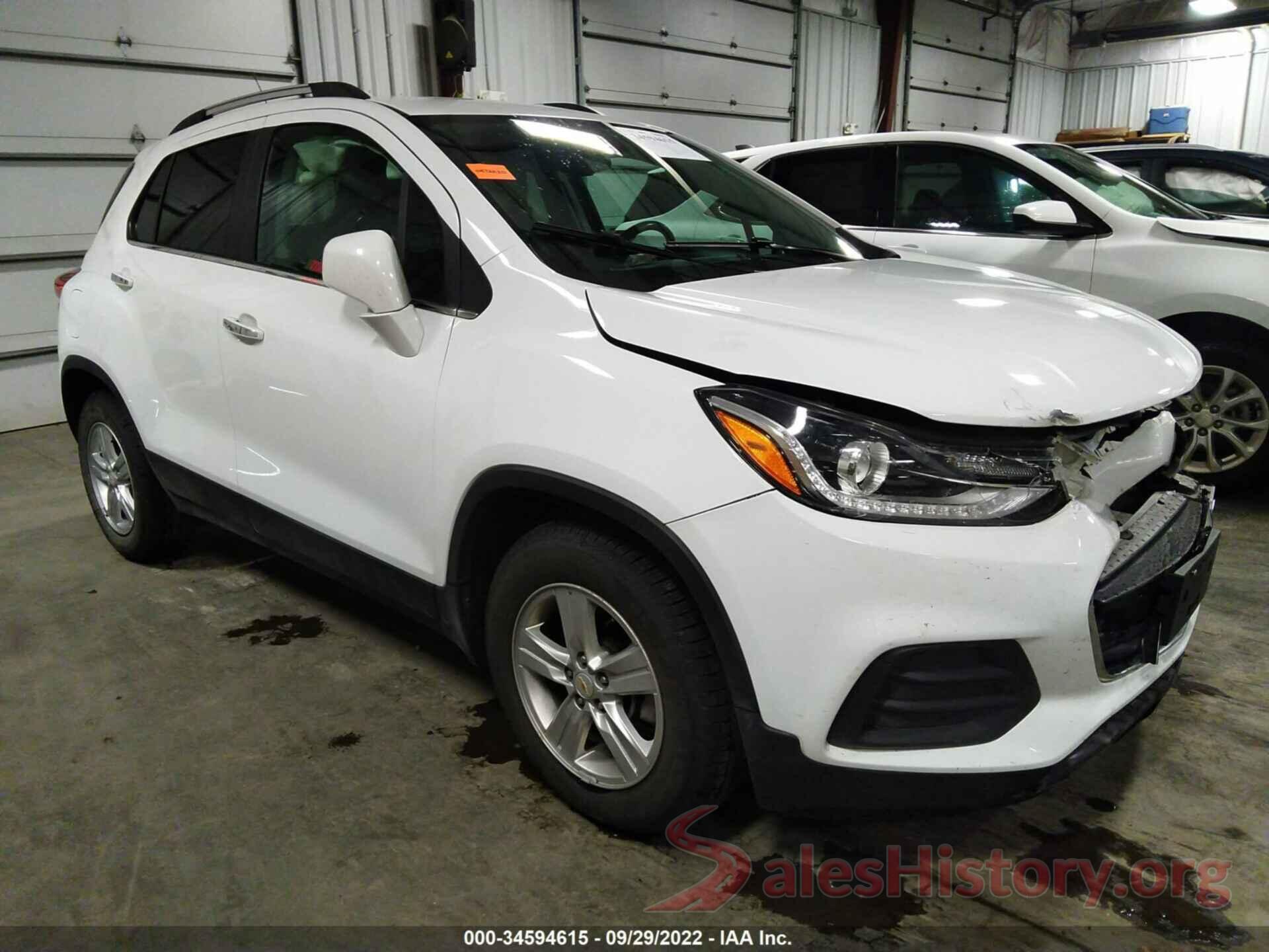 KL7CJLSB7KB845944 2019 CHEVROLET TRAX