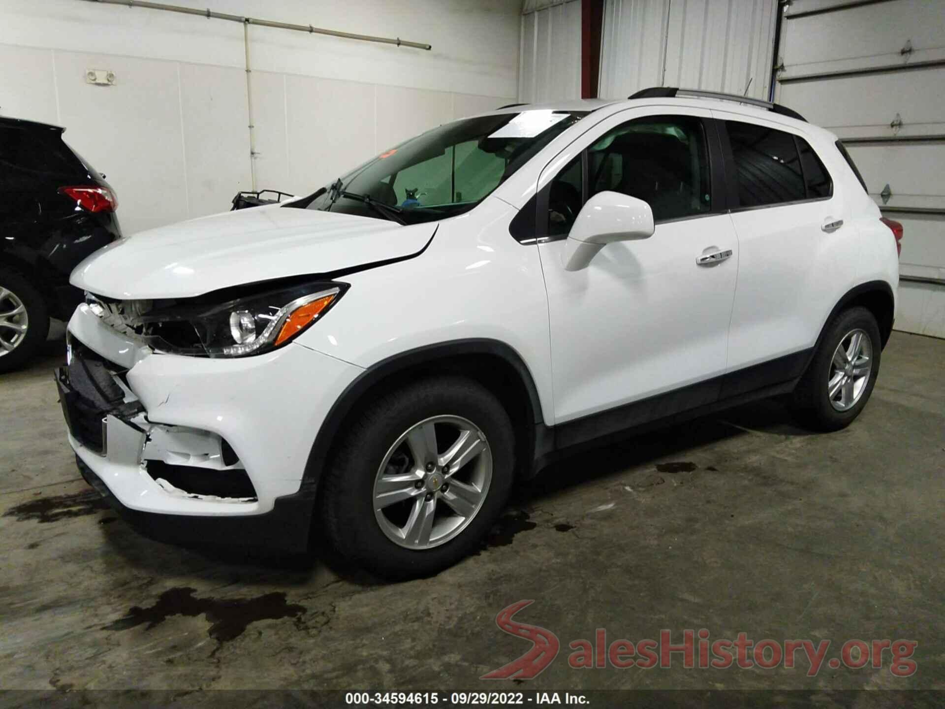 KL7CJLSB7KB845944 2019 CHEVROLET TRAX