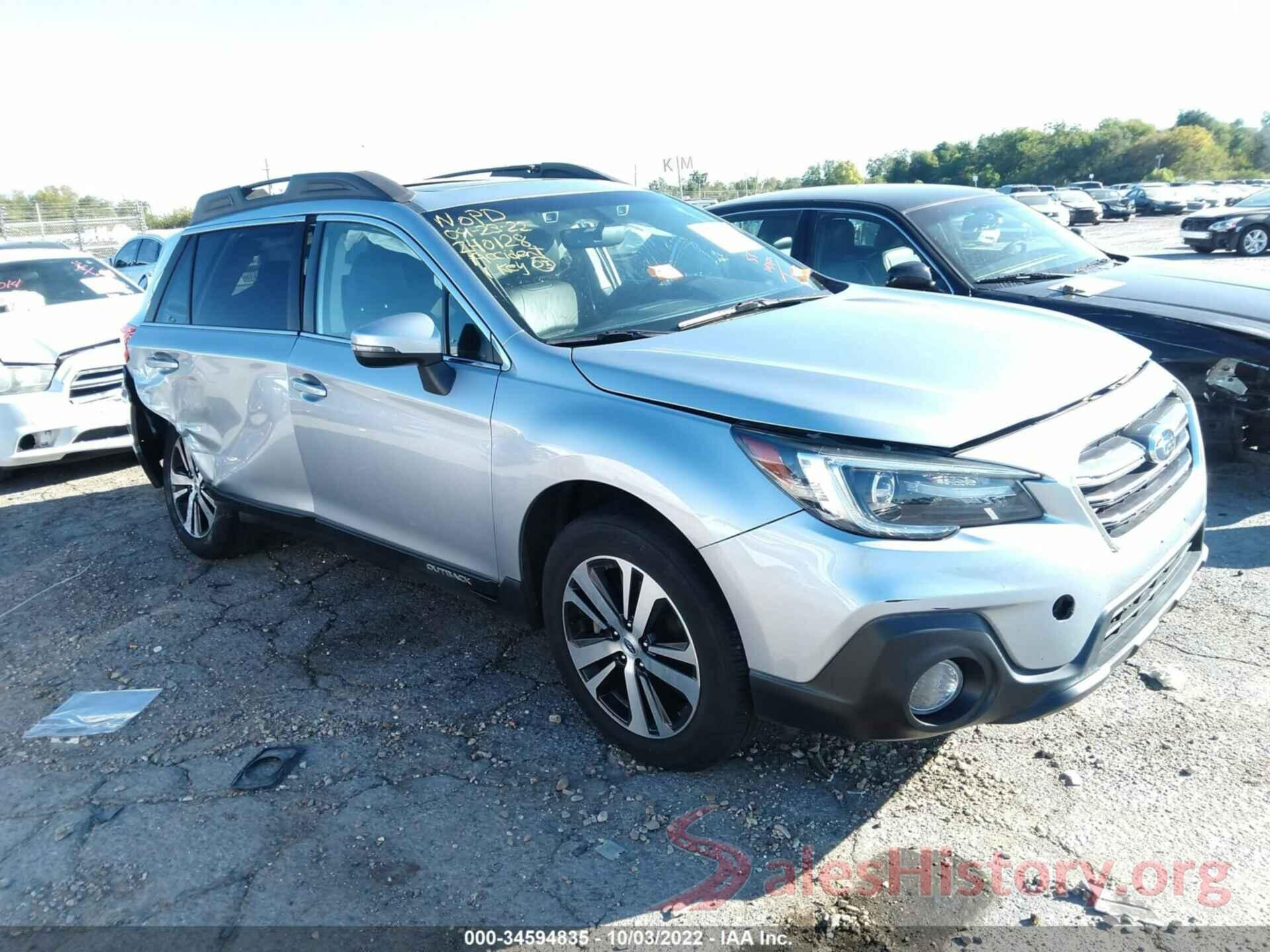 4S4BSANC0K3364945 2019 SUBARU OUTBACK