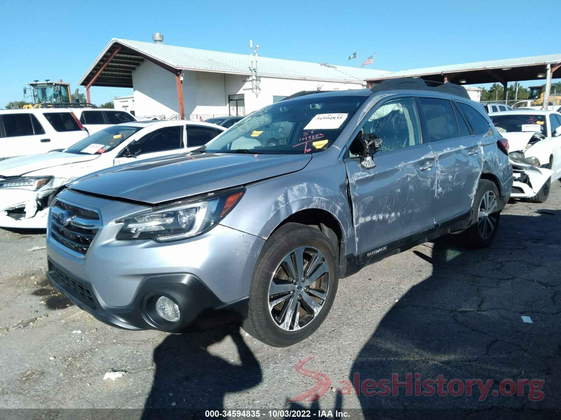 4S4BSANC0K3364945 2019 SUBARU OUTBACK