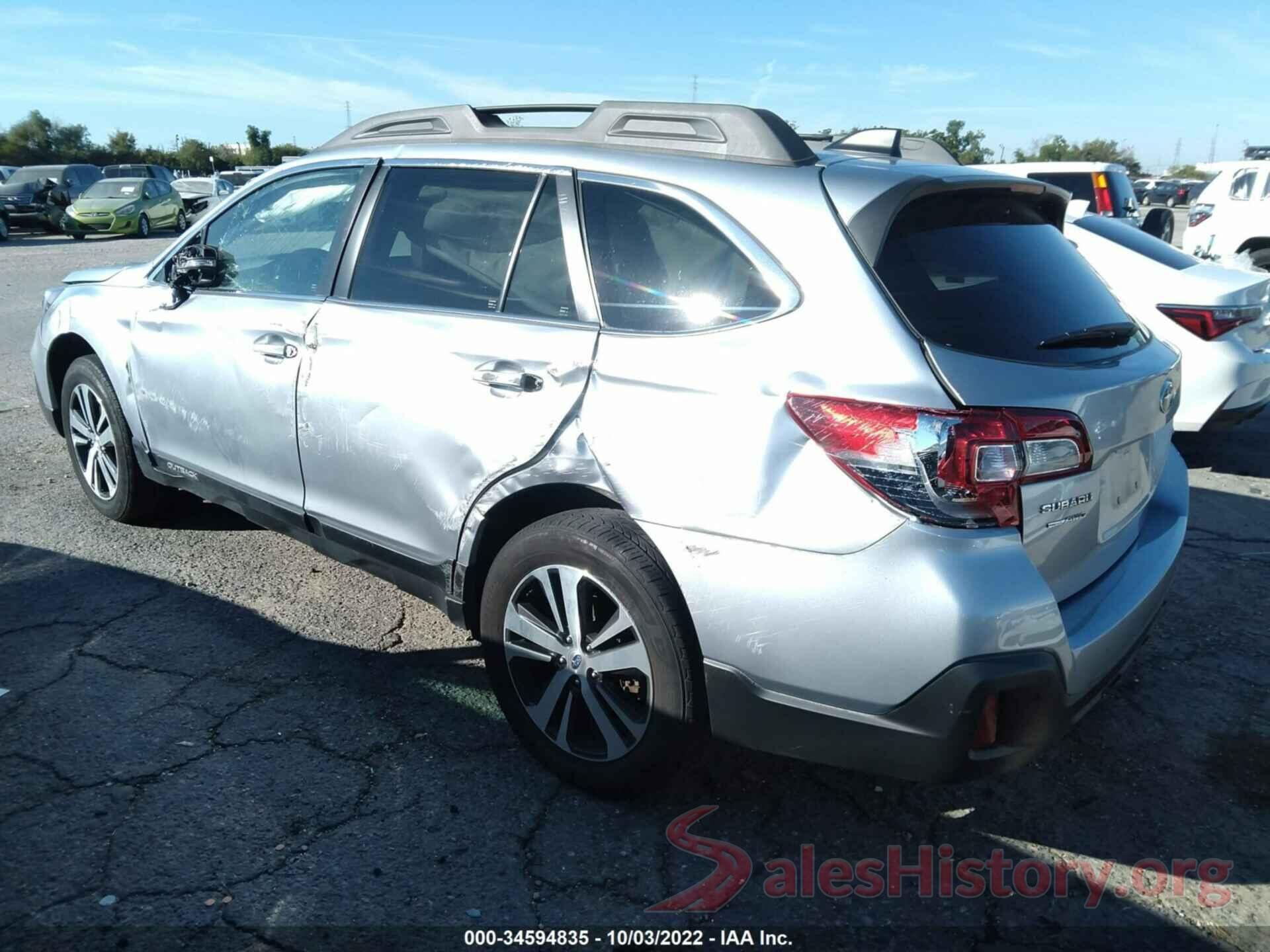 4S4BSANC0K3364945 2019 SUBARU OUTBACK