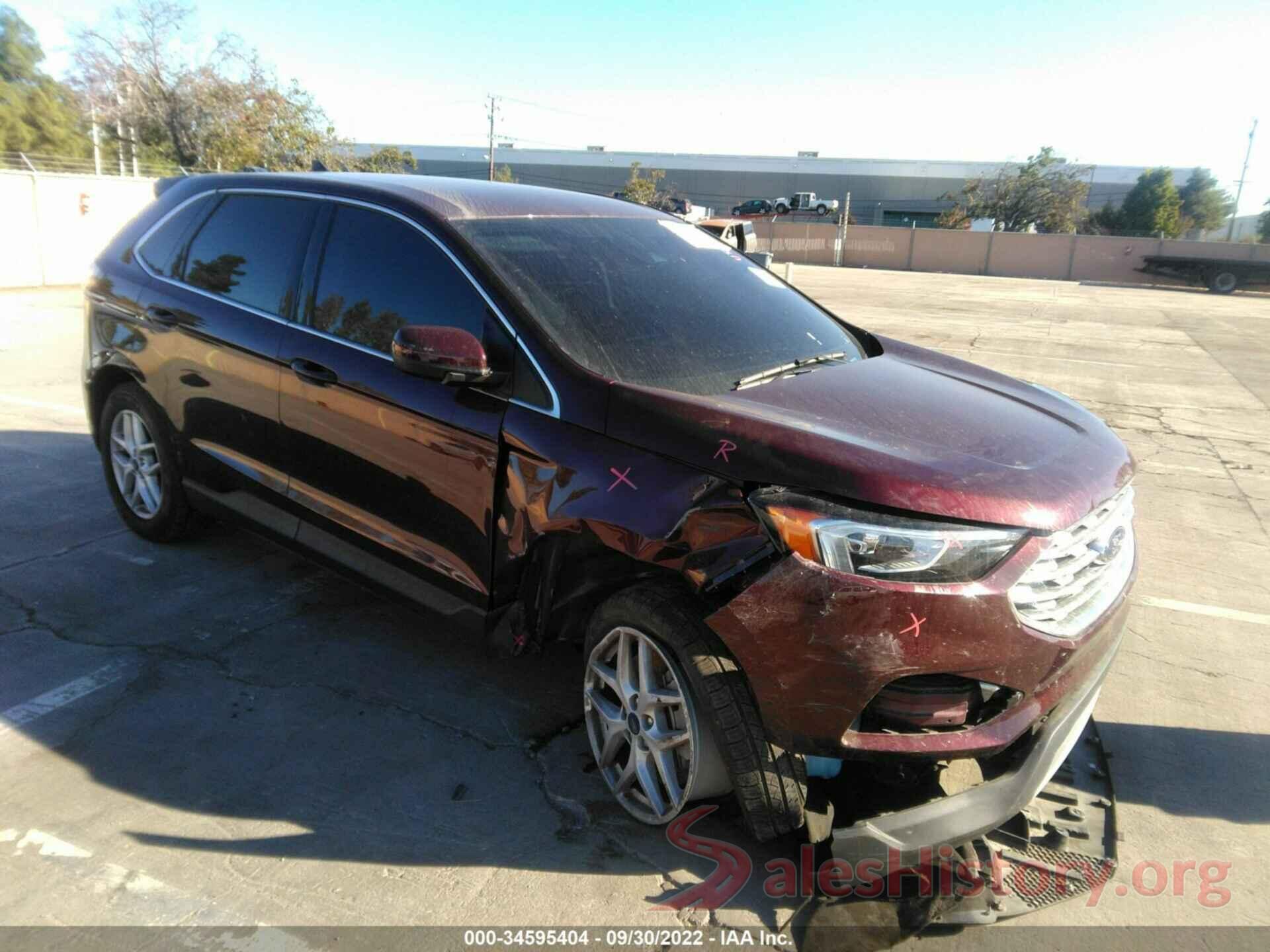 2FMPK3J94MBA15351 2021 FORD EDGE