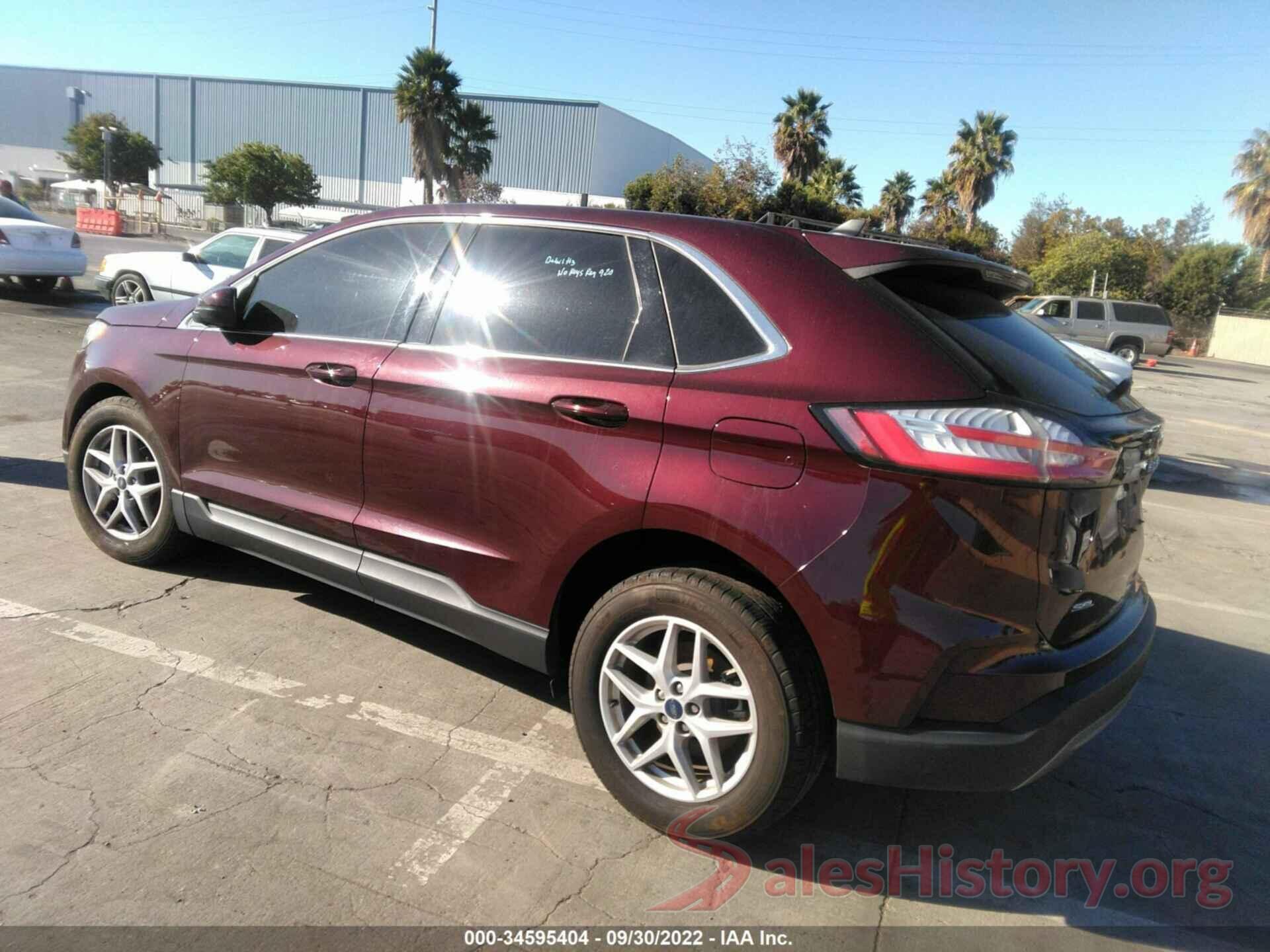 2FMPK3J94MBA15351 2021 FORD EDGE