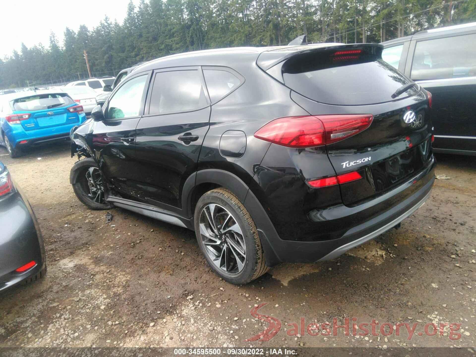 KM8J3CAL9KU954436 2019 HYUNDAI TUCSON