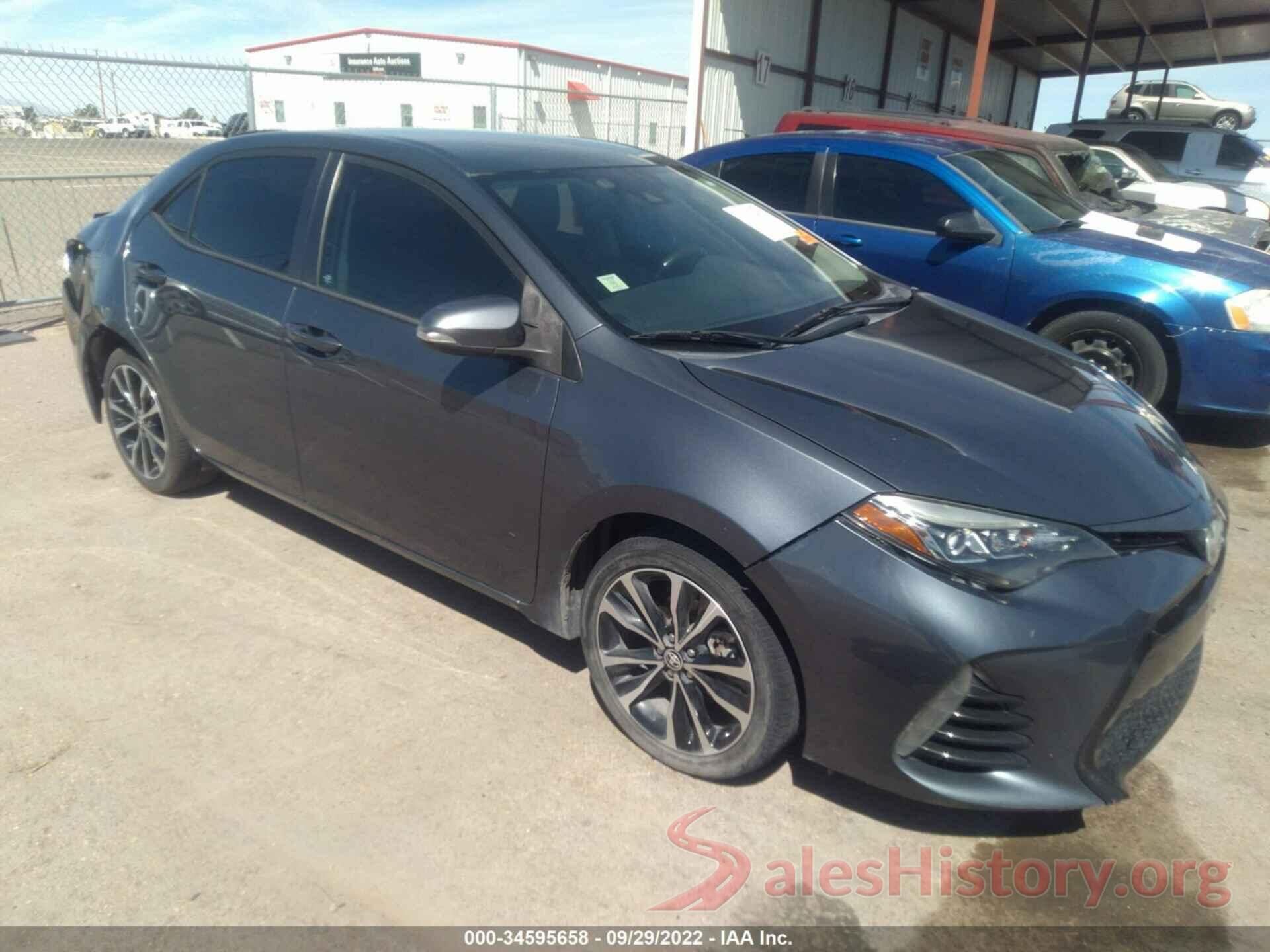 5YFBURHE1HP669669 2017 TOYOTA COROLLA