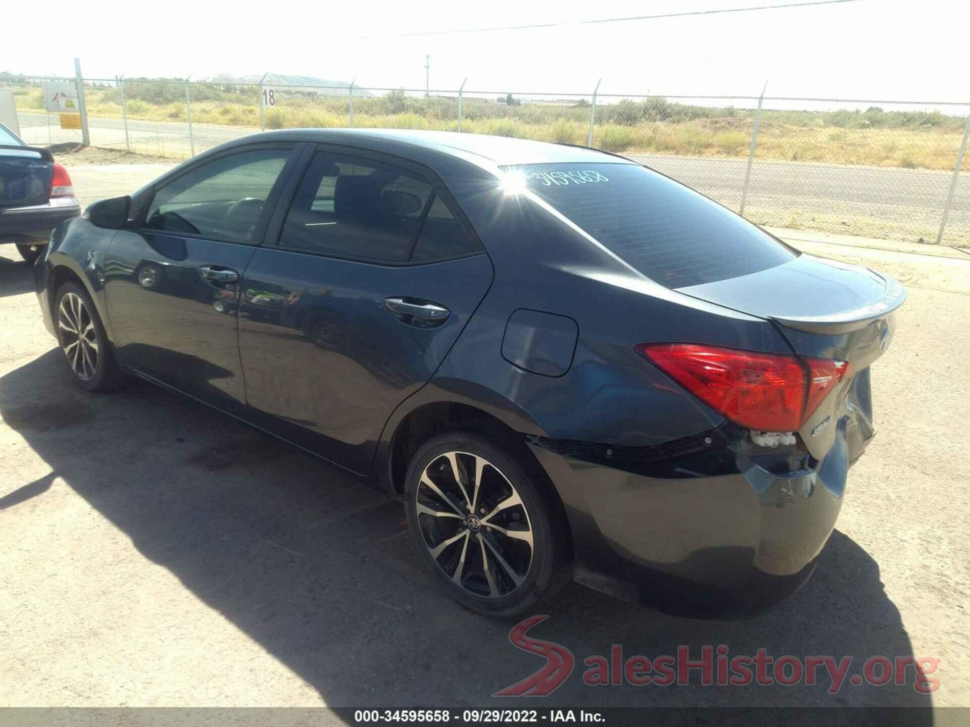 5YFBURHE1HP669669 2017 TOYOTA COROLLA