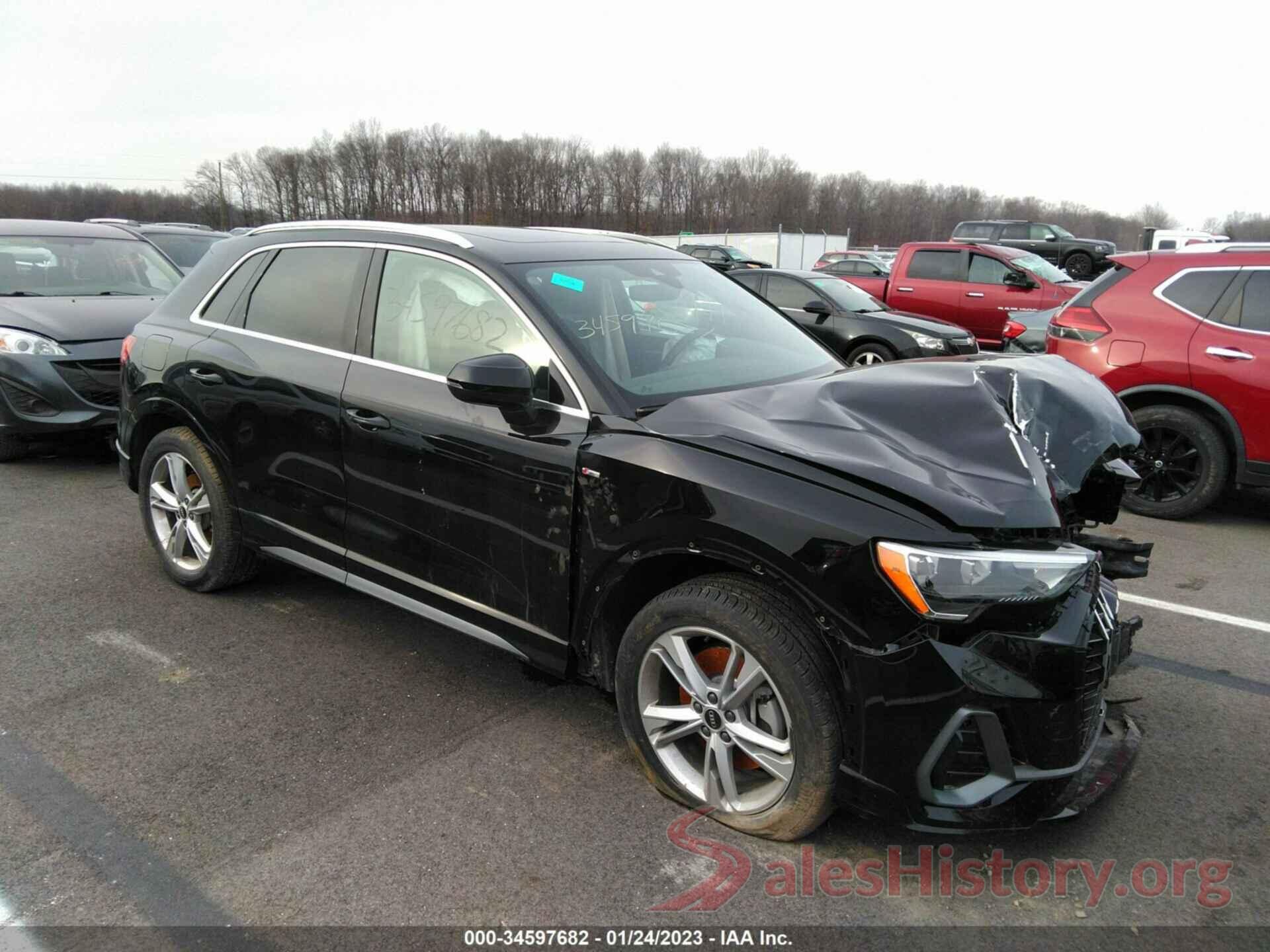 WA1DECF3XM1019090 2021 AUDI Q3