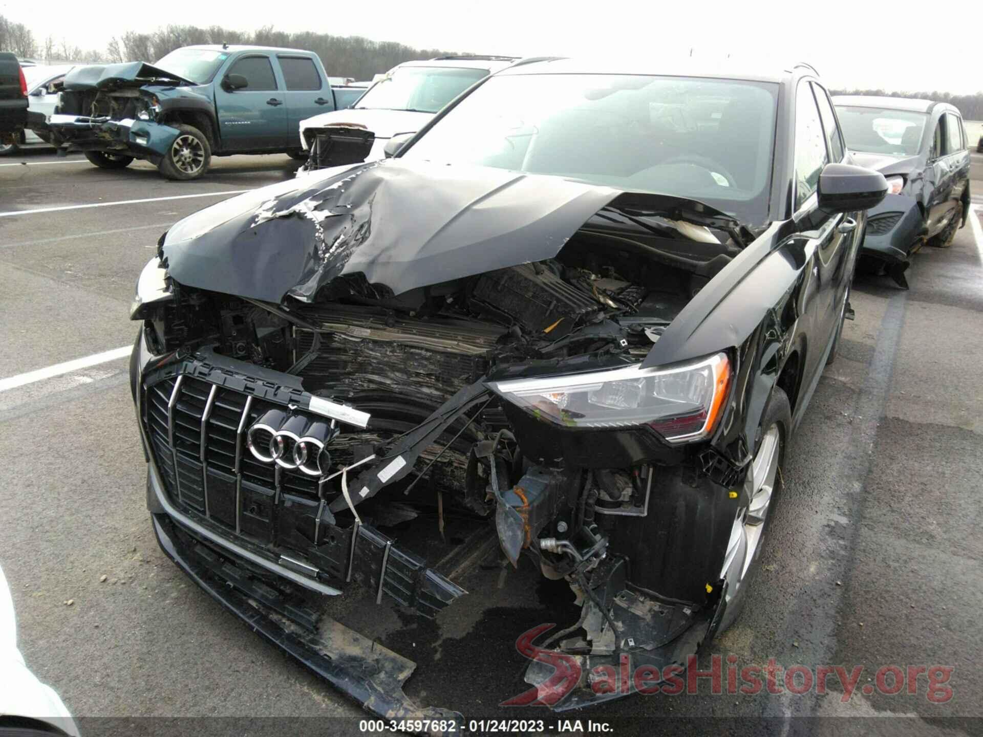 WA1DECF3XM1019090 2021 AUDI Q3