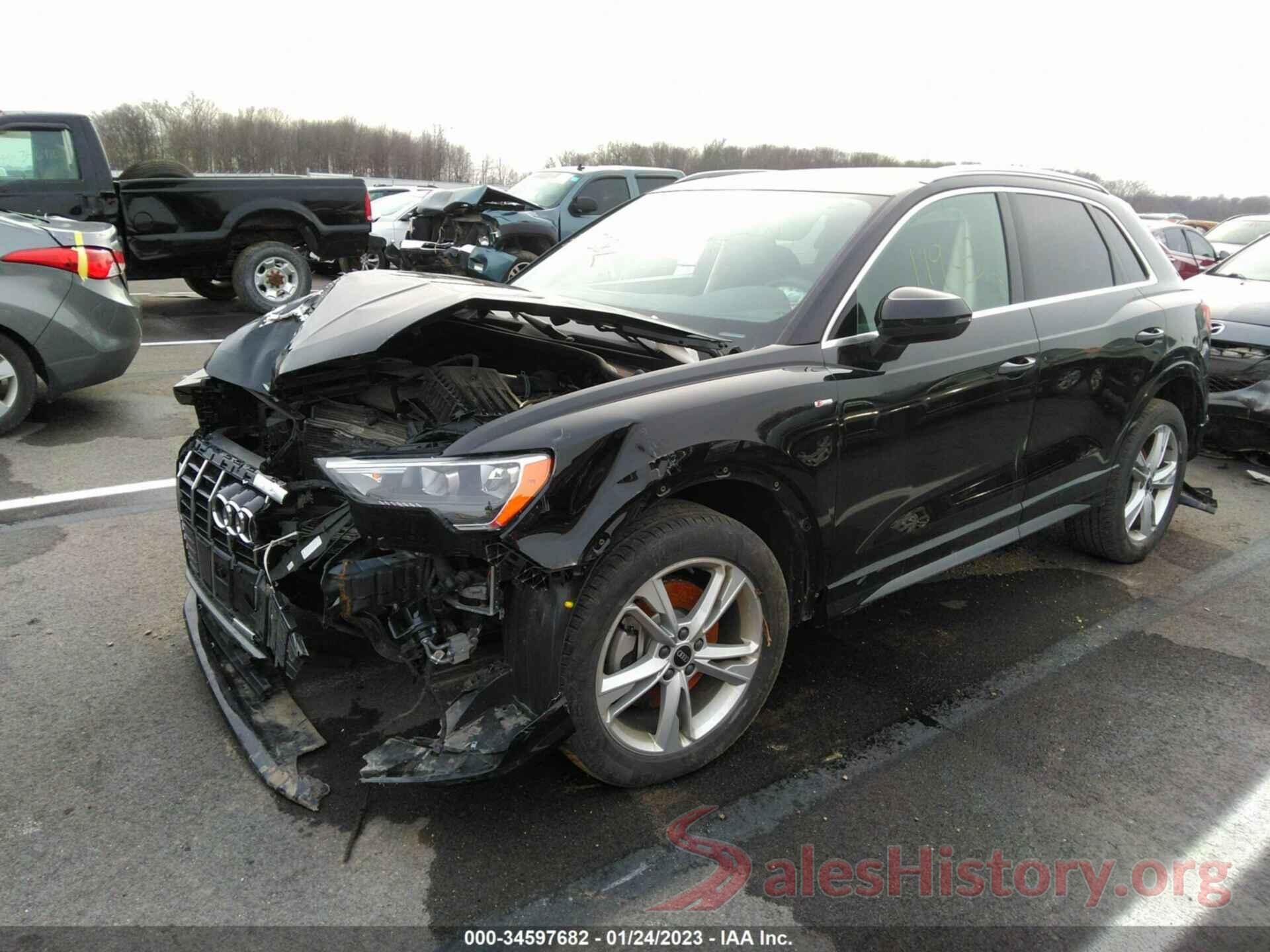 WA1DECF3XM1019090 2021 AUDI Q3