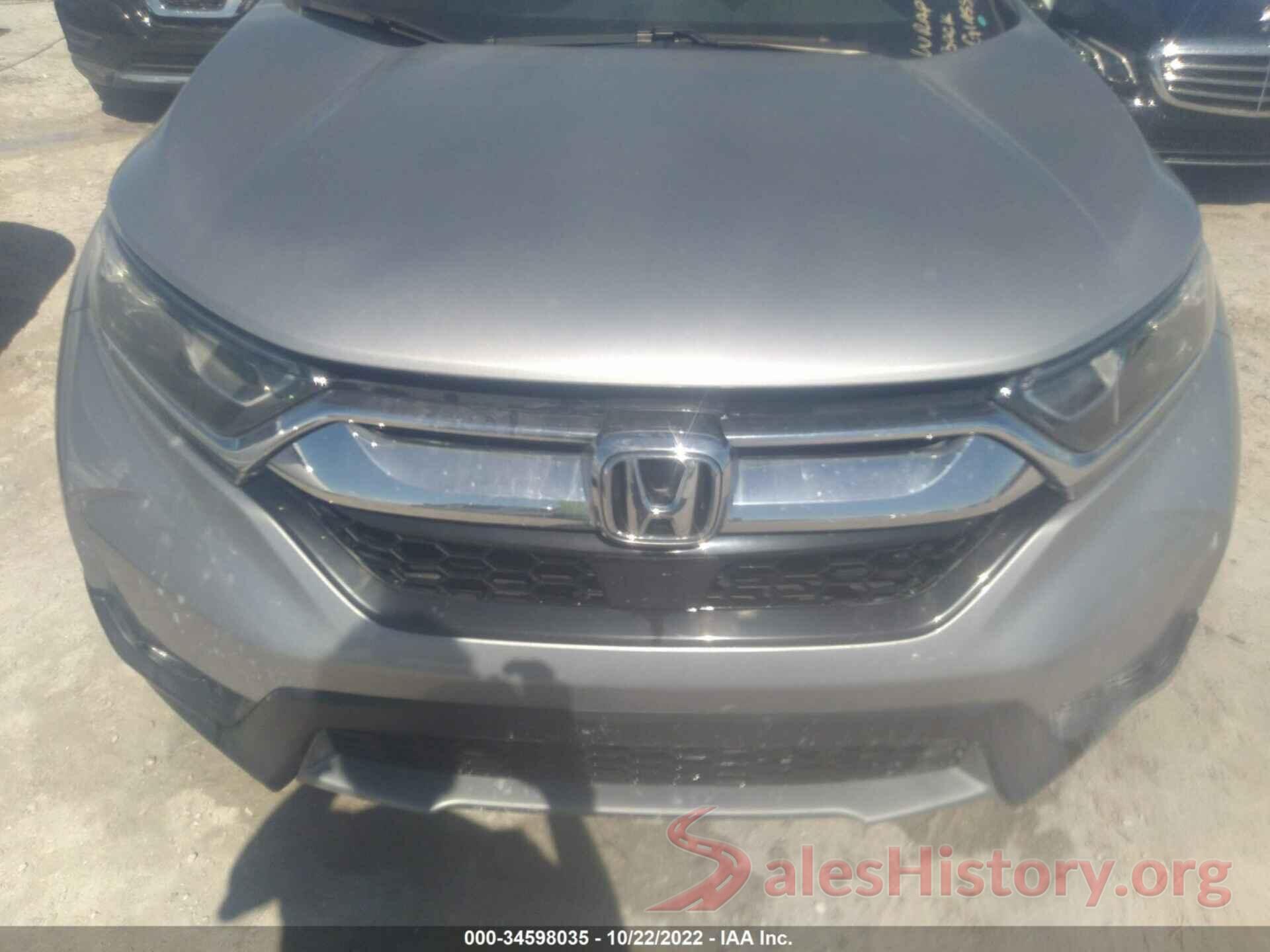 5J6RW1H53KA000724 2019 HONDA CR-V