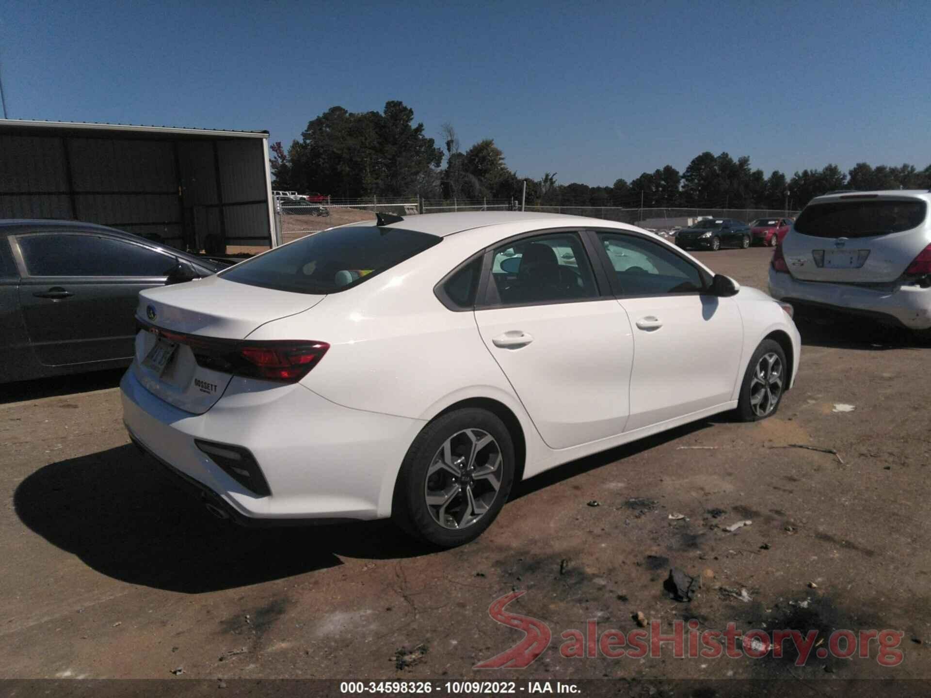 3KPF24AD2KE083101 2019 KIA FORTE