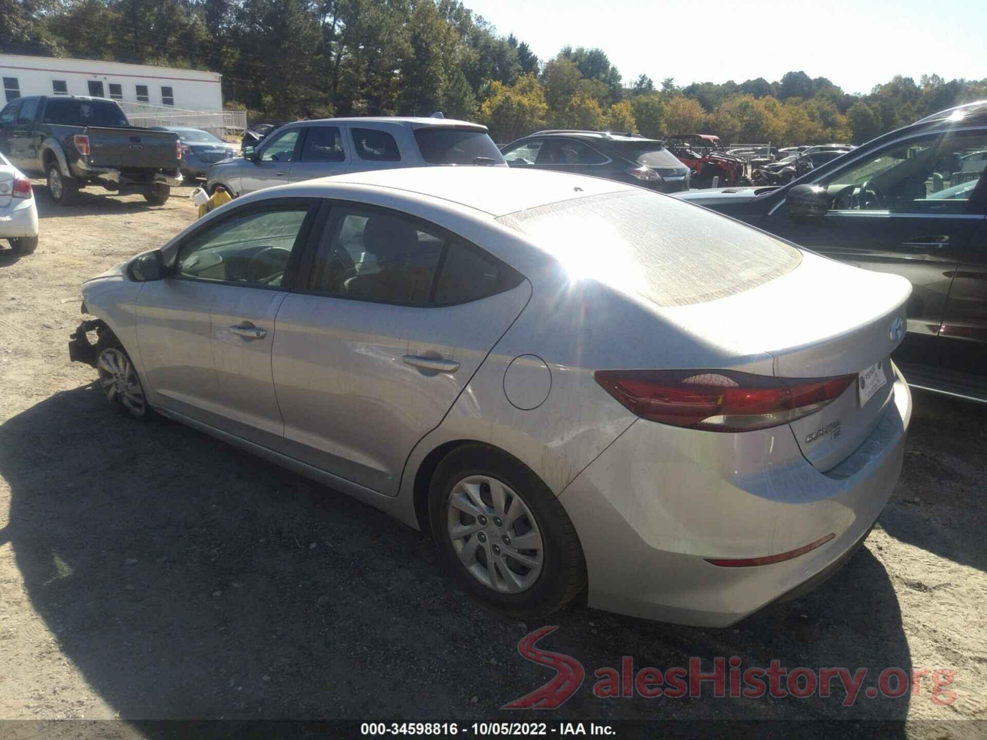 5NPD74LF0HH139094 2017 HYUNDAI ELANTRA