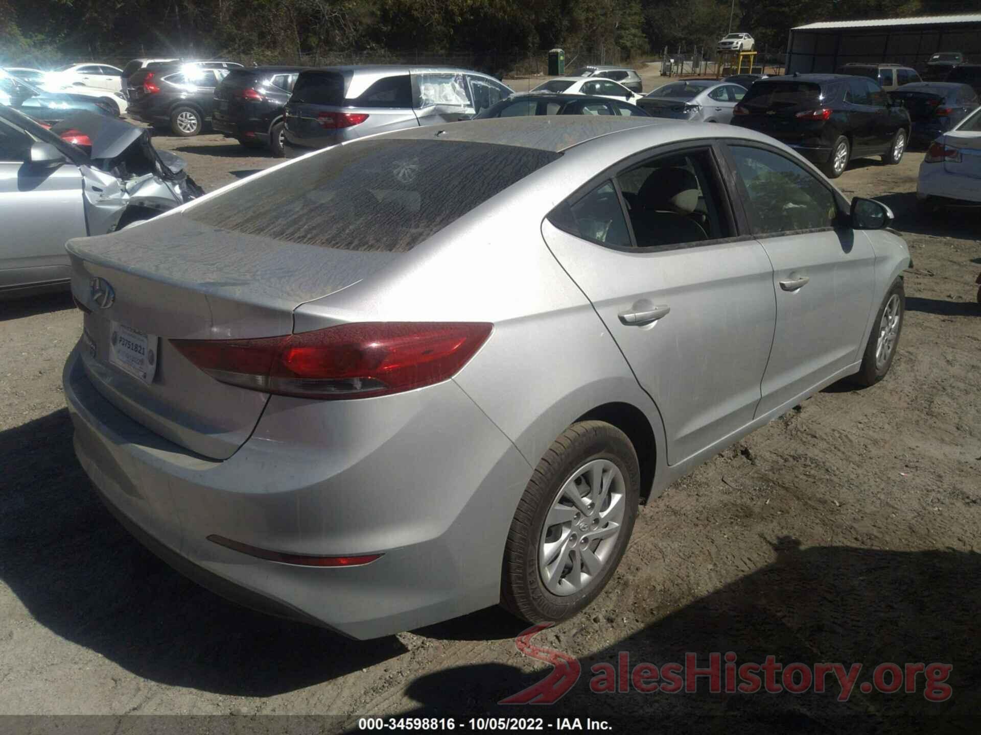 5NPD74LF0HH139094 2017 HYUNDAI ELANTRA