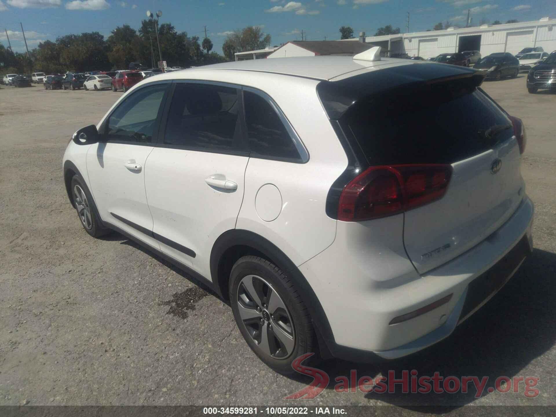 KNDCB3LC1K5345834 2019 KIA NIRO