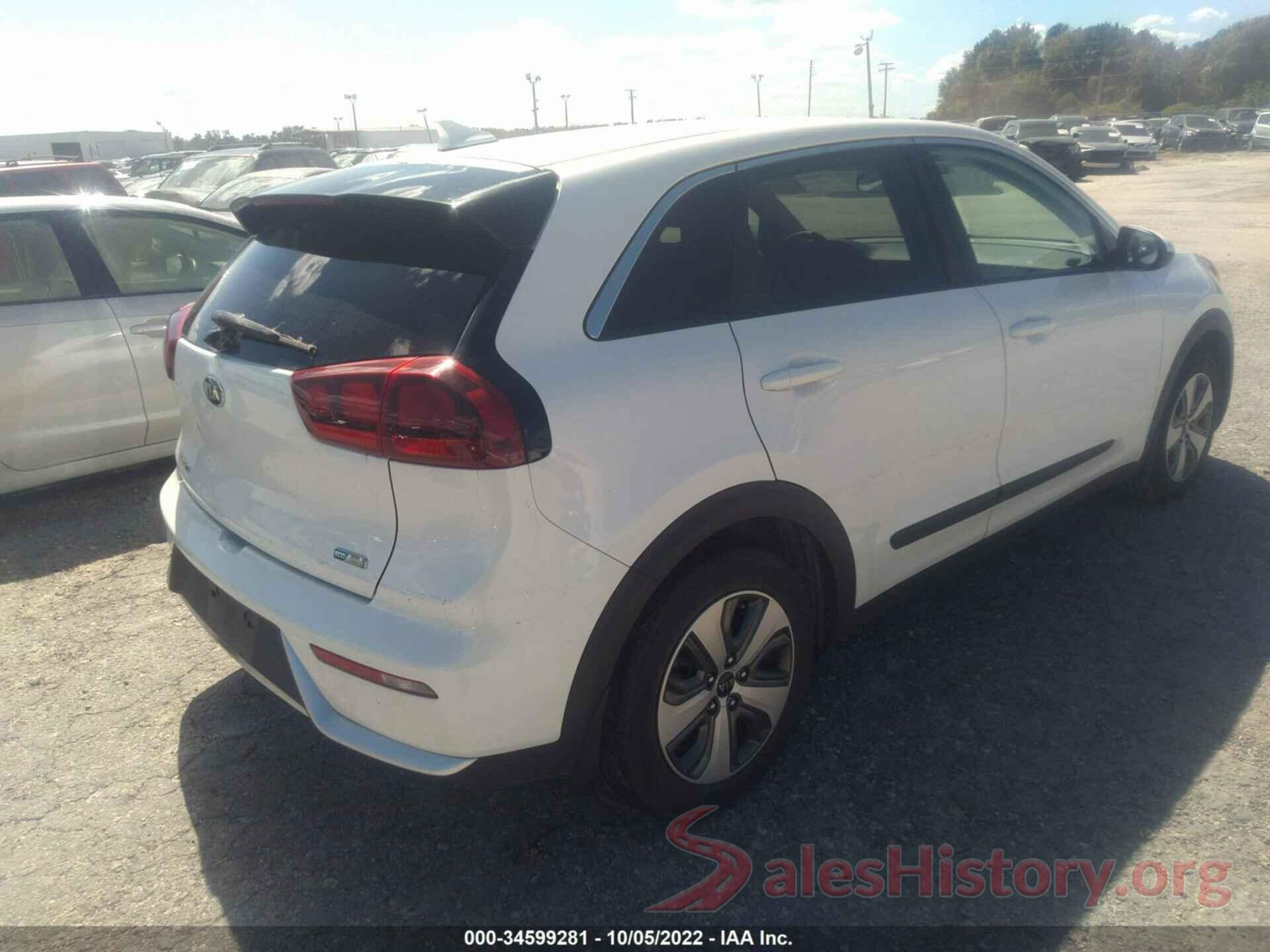 KNDCB3LC1K5345834 2019 KIA NIRO