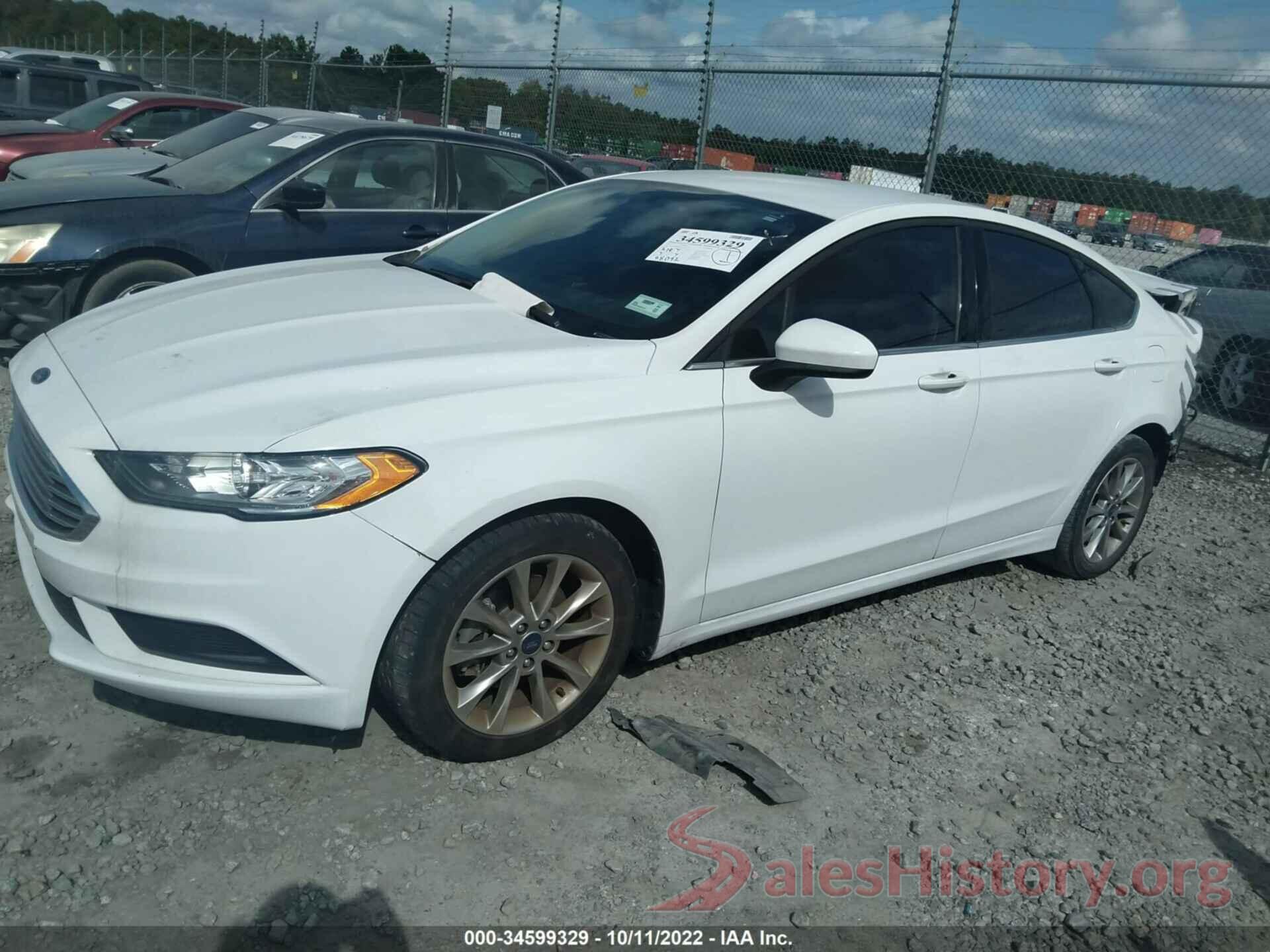 3FA6P0H70HR372141 2017 FORD FUSION