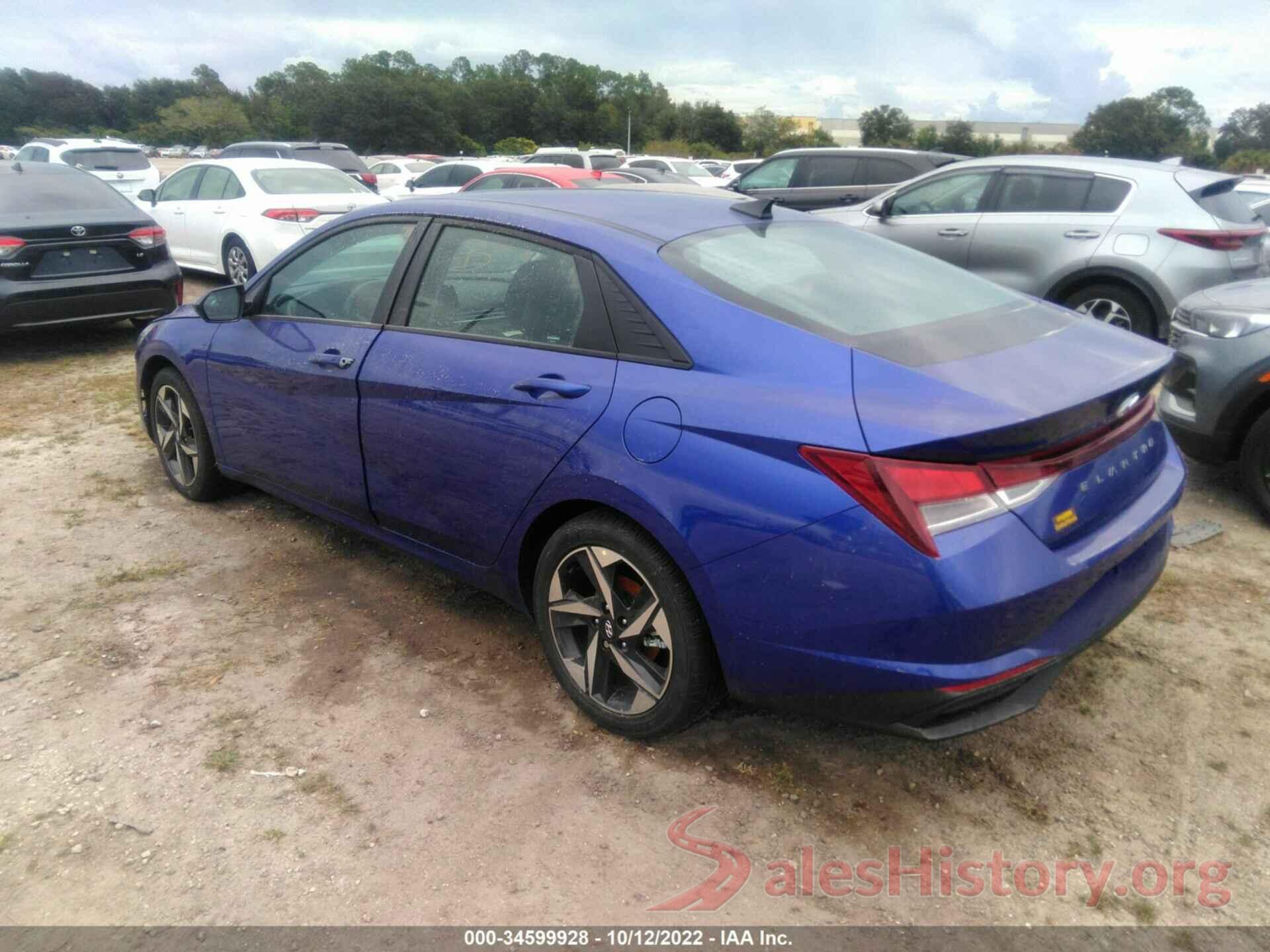 KMHLS4AG8PU411087 2022 HYUNDAI ELANTRA