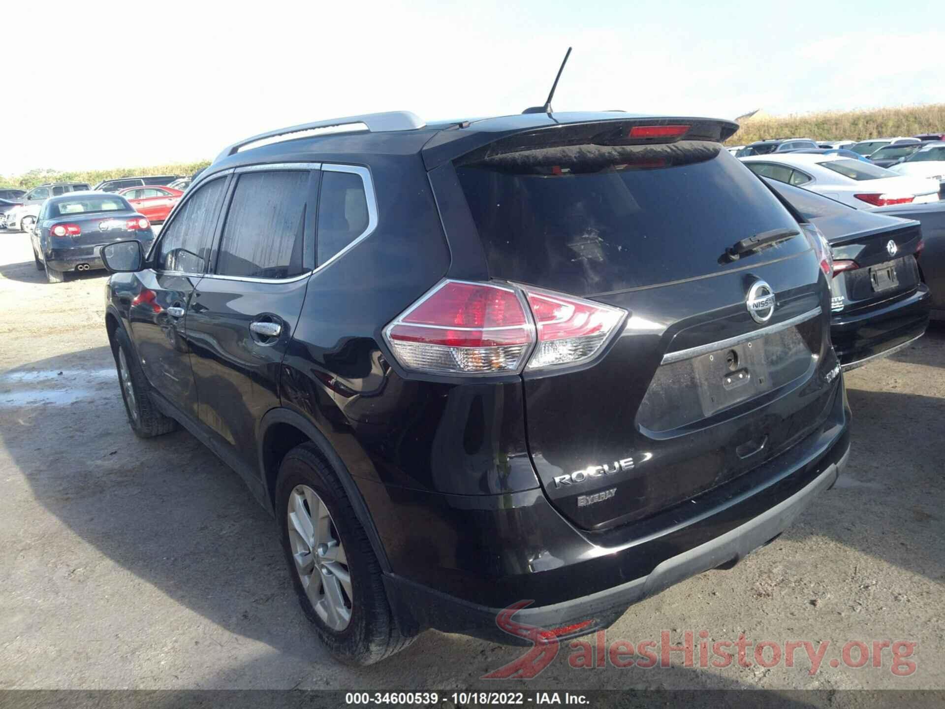 5N1AT2MVXGC857072 2016 NISSAN ROGUE