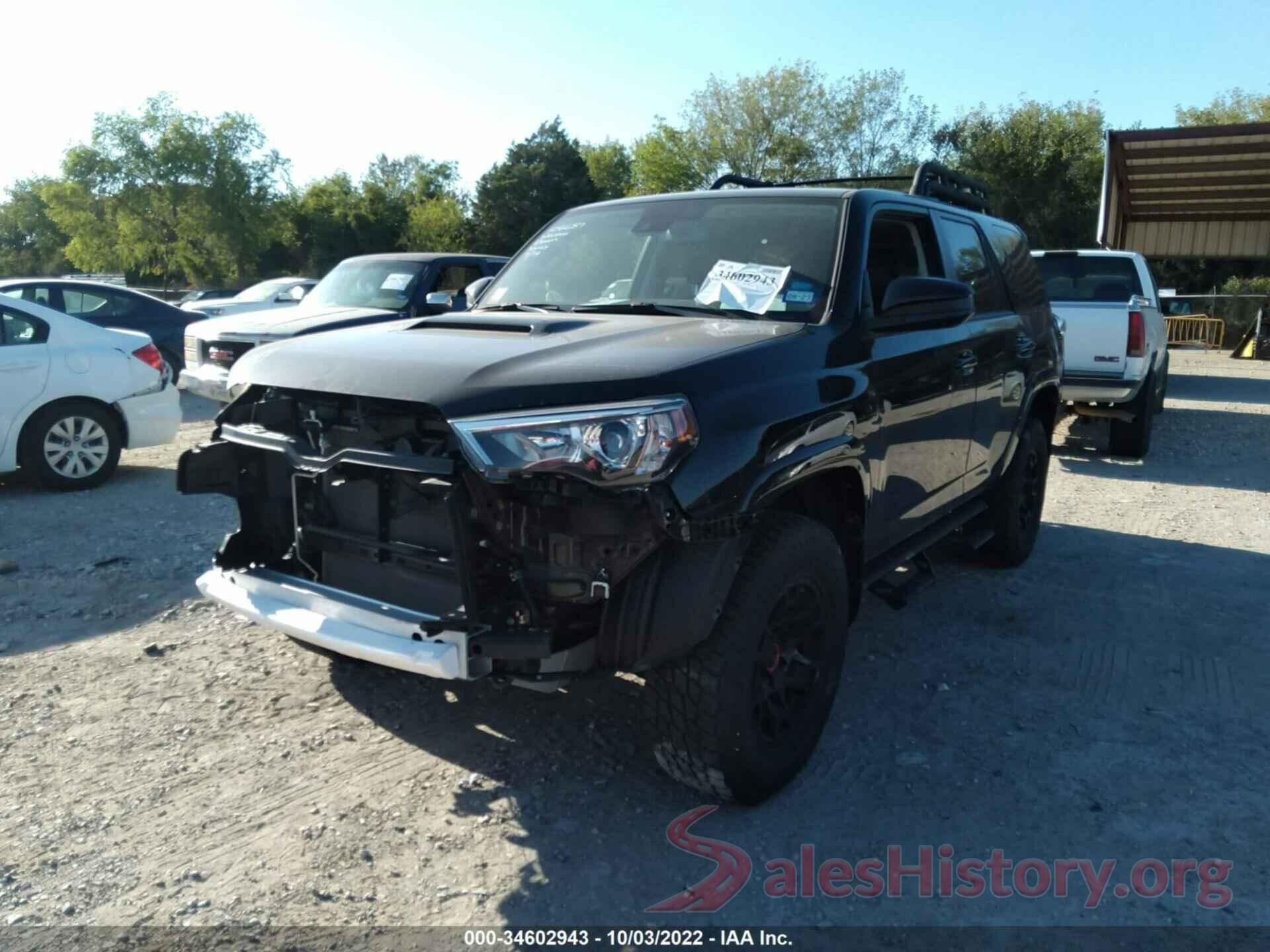 JTELU5JR5M5934963 2021 TOYOTA 4RUNNER