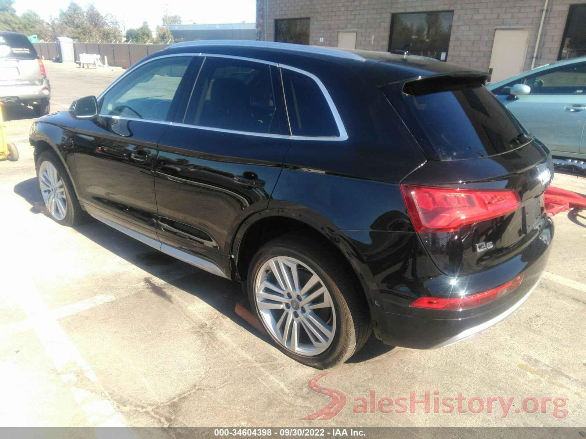 WA1CNAFY4K2046160 2019 AUDI Q5