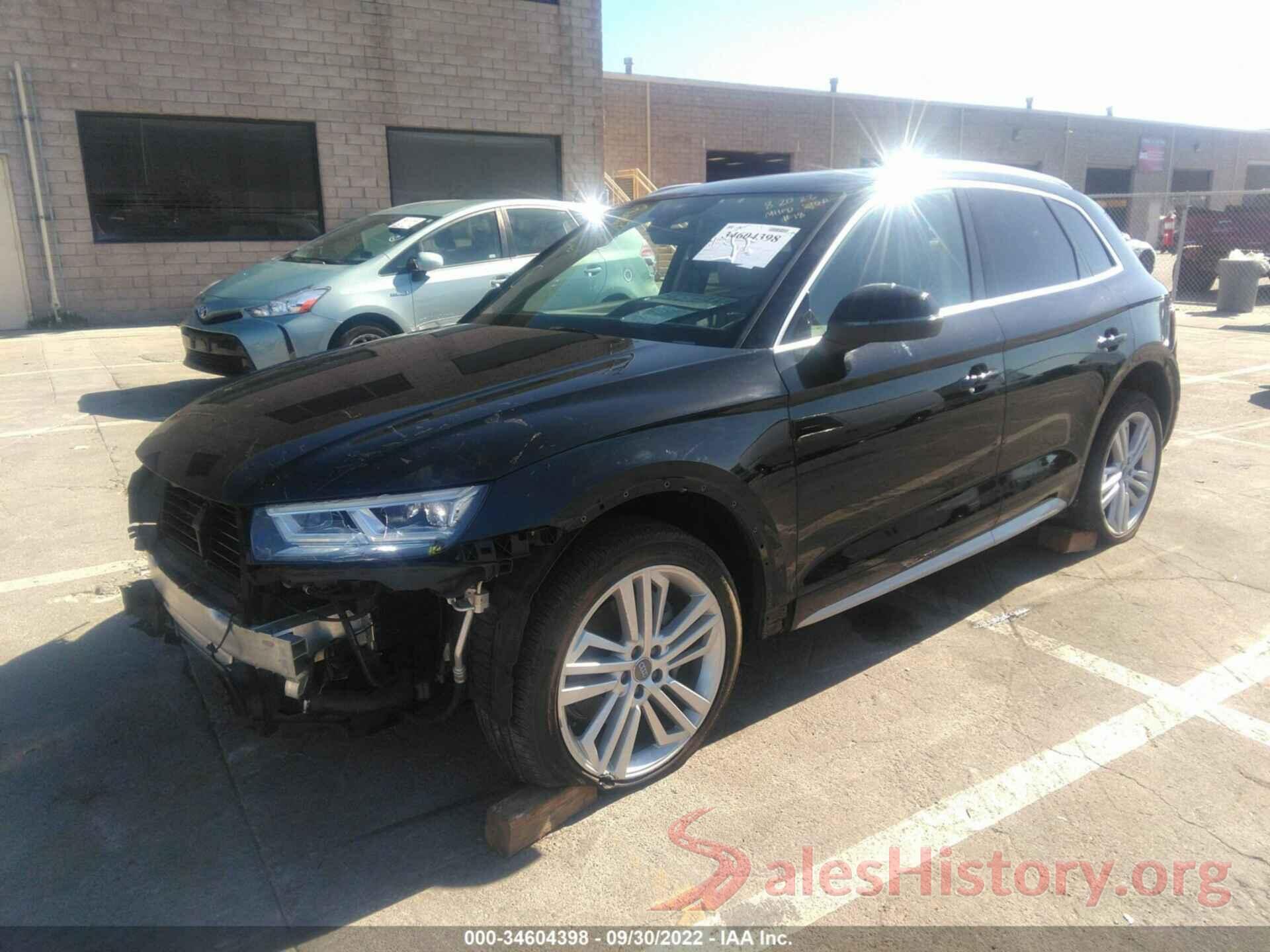 WA1CNAFY4K2046160 2019 AUDI Q5