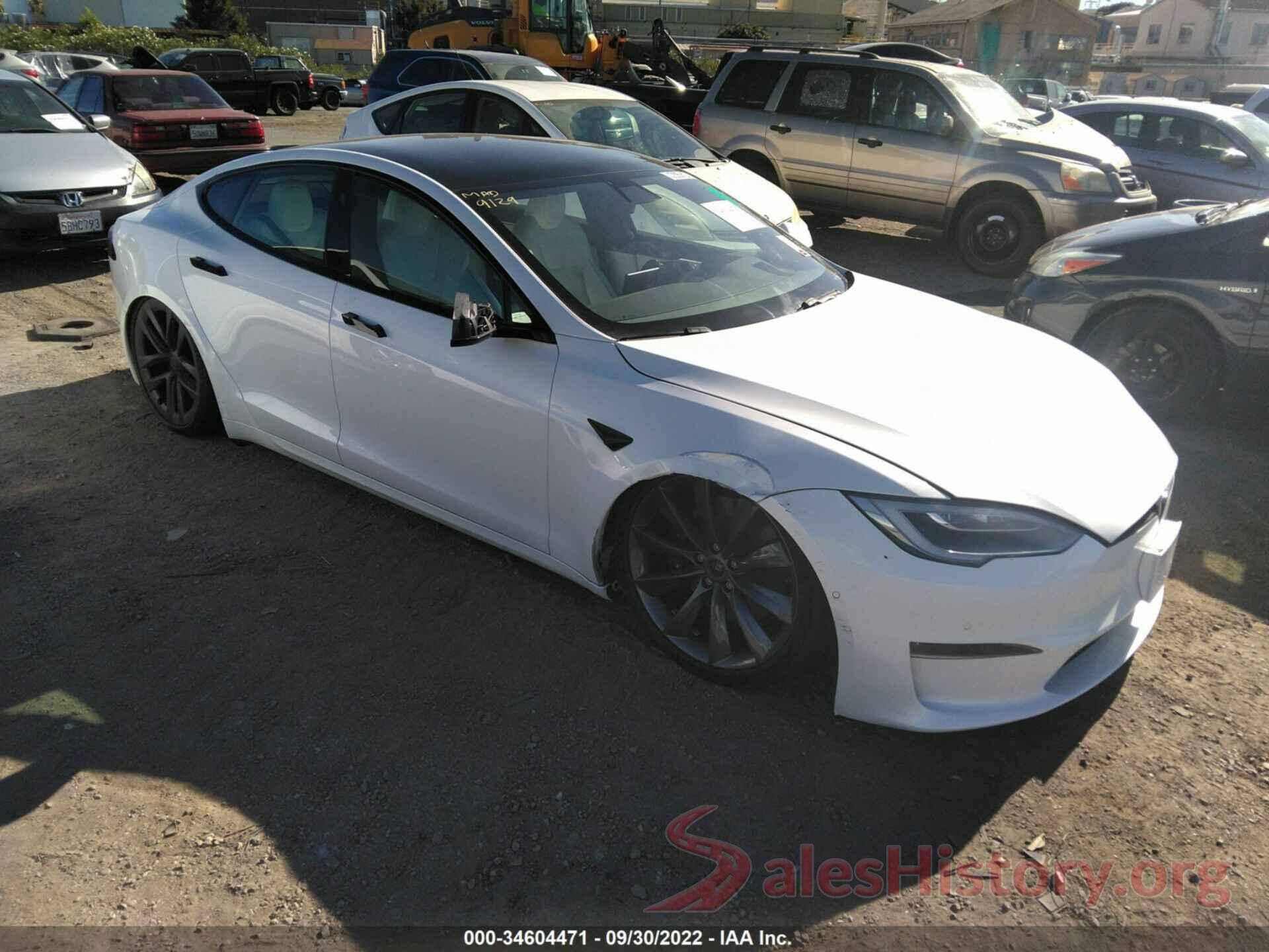 5YJSA1E60NF461958 2022 TESLA MODEL S