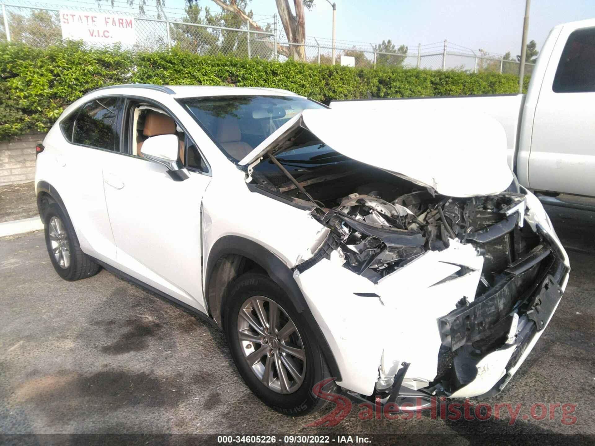 JTJYARBZ1H2083614 2017 LEXUS NX