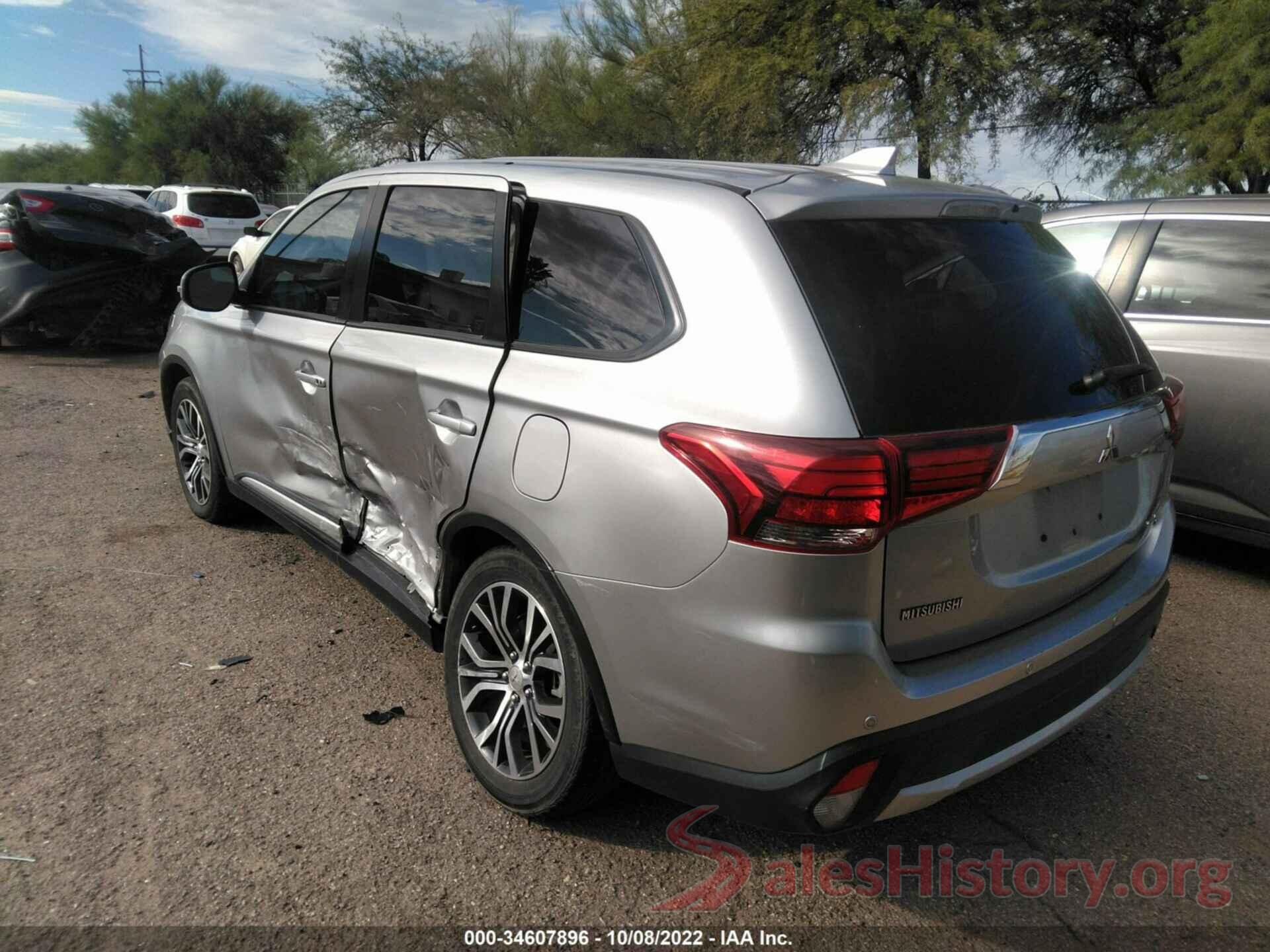 JA4AZ3A34JJ004465 2018 MITSUBISHI OUTLANDER