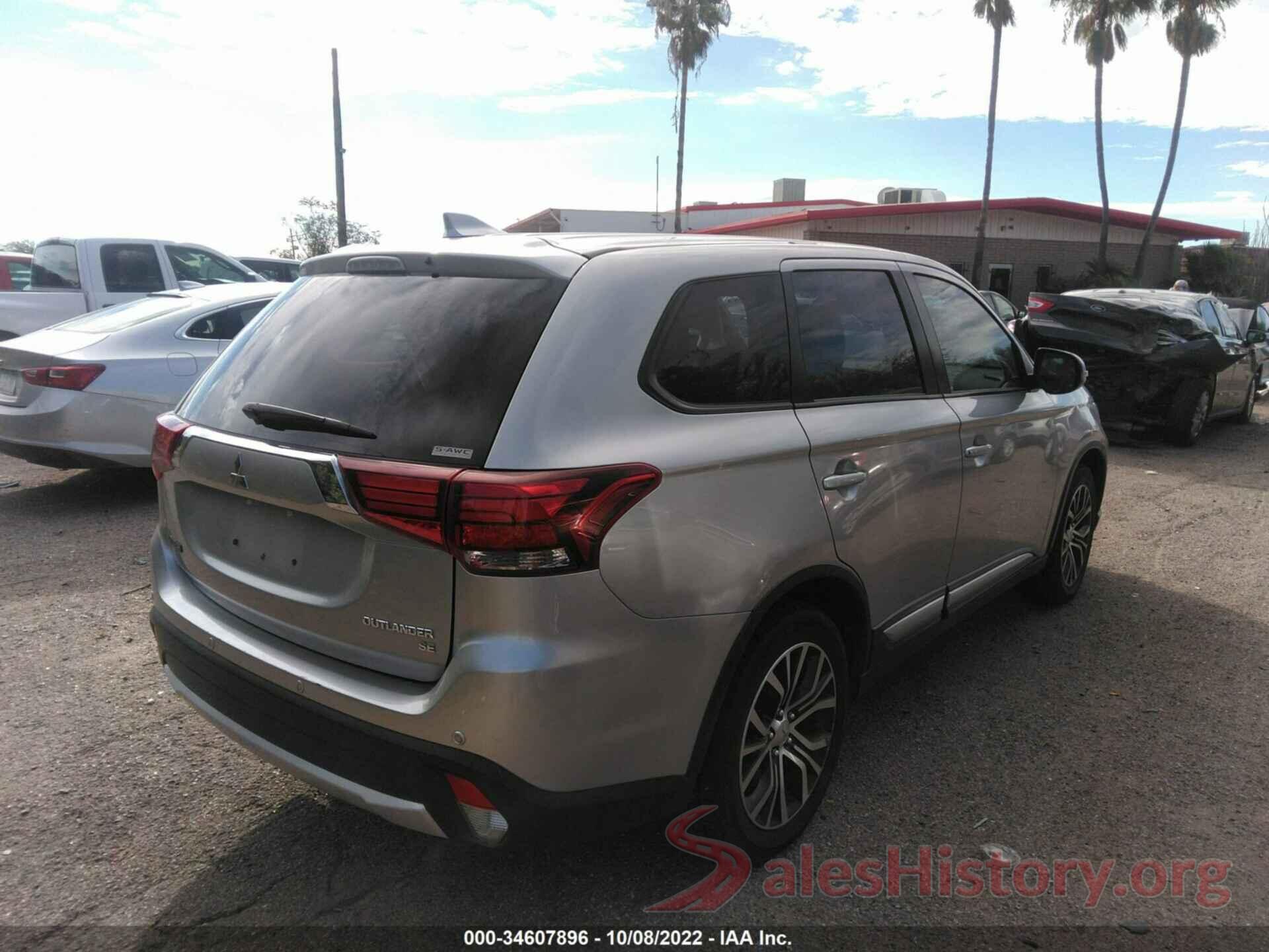 JA4AZ3A34JJ004465 2018 MITSUBISHI OUTLANDER