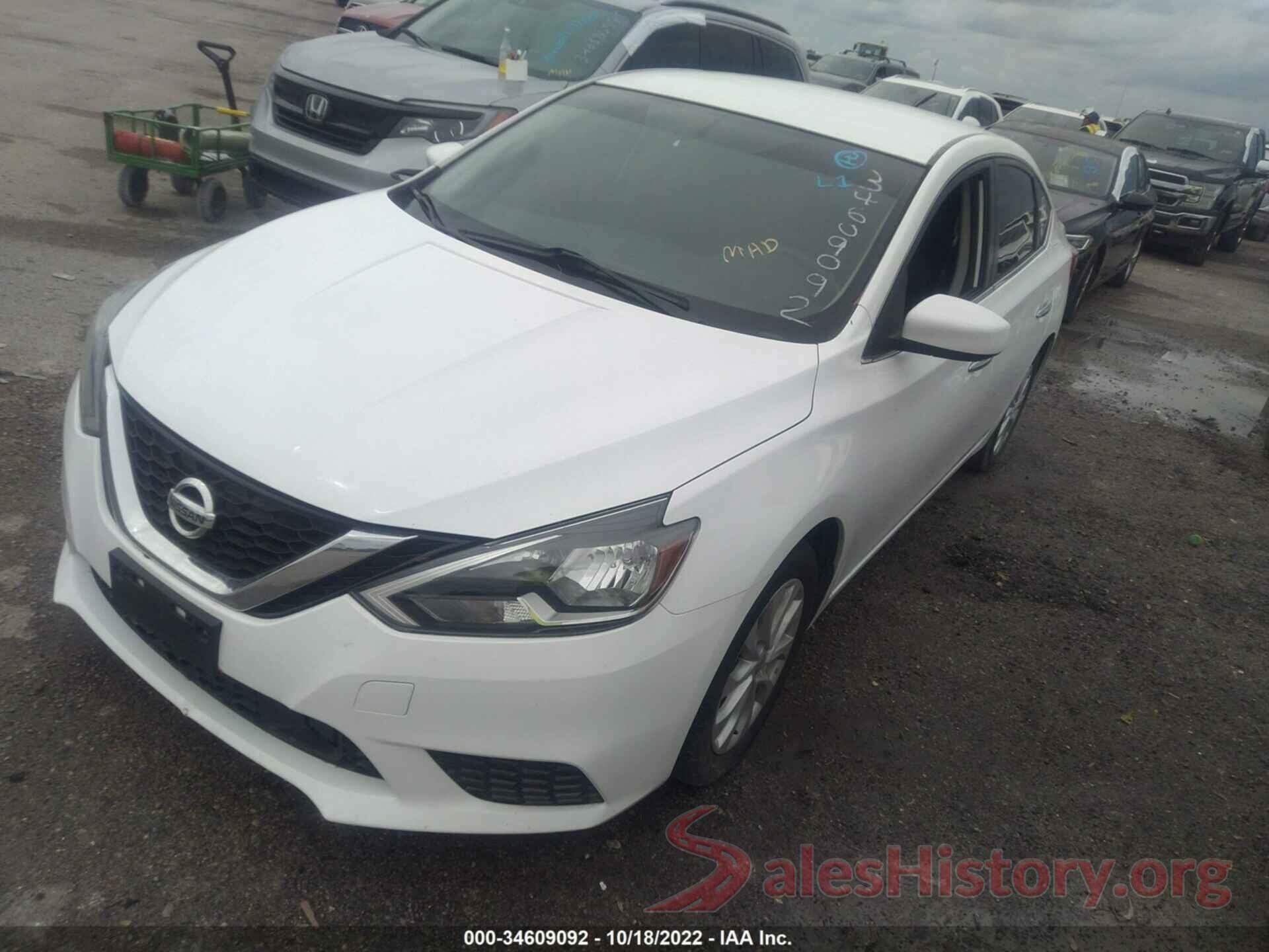 3N1AB7AP3KY430071 2019 NISSAN SENTRA