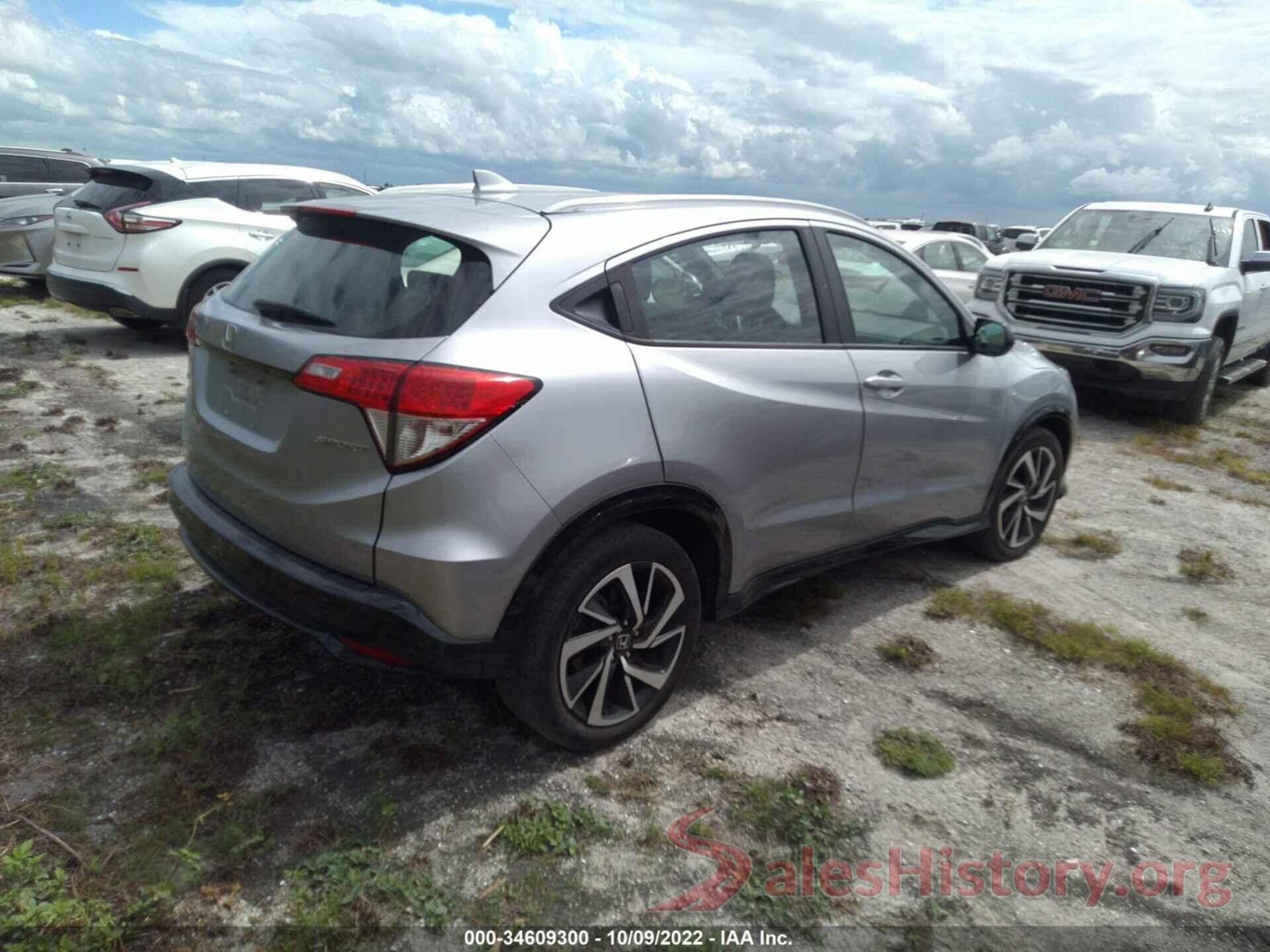 3CZRU5H18KM714409 2019 HONDA HR-V