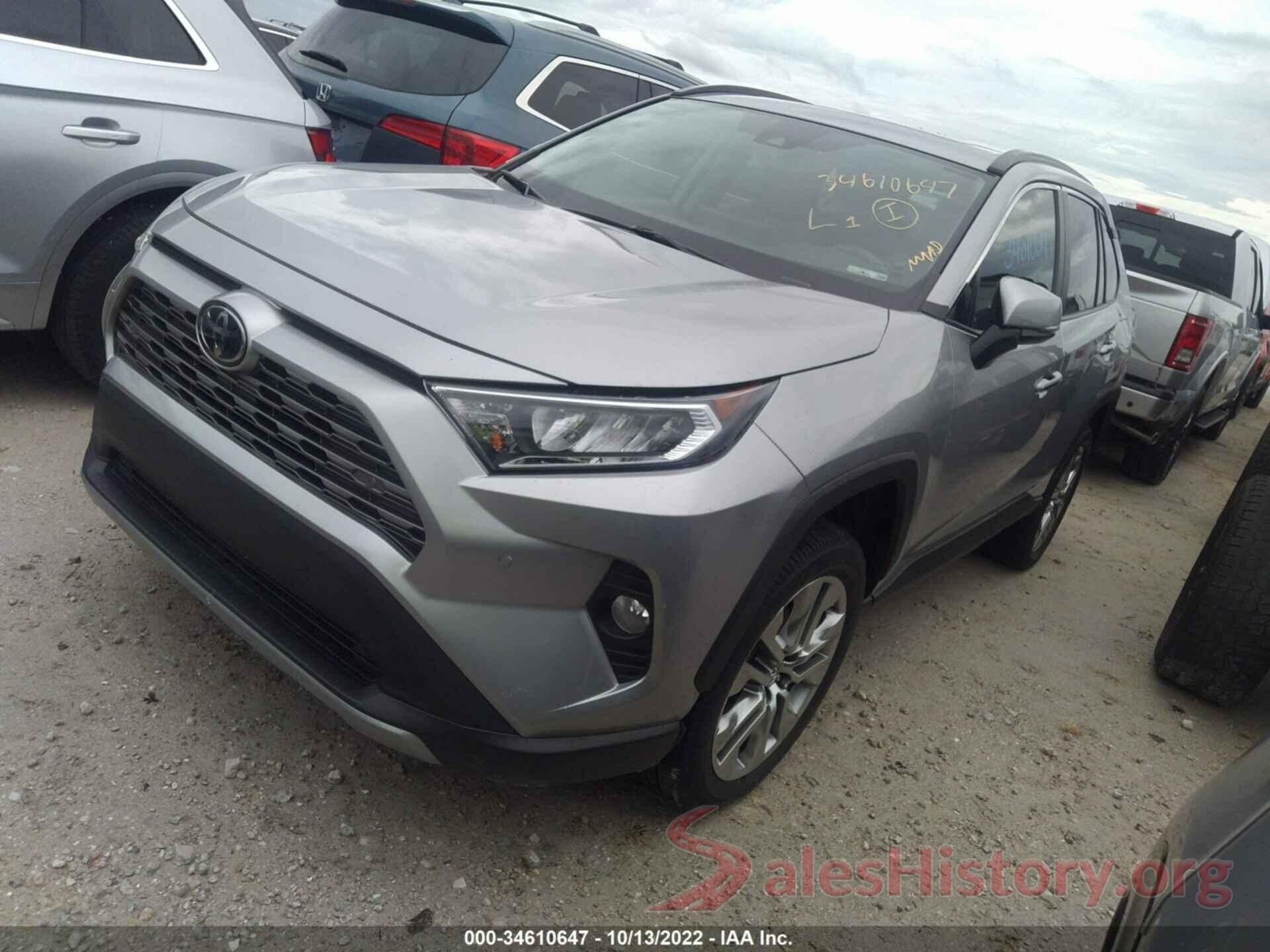 2T3Y1RFV4KC006858 2019 TOYOTA RAV4