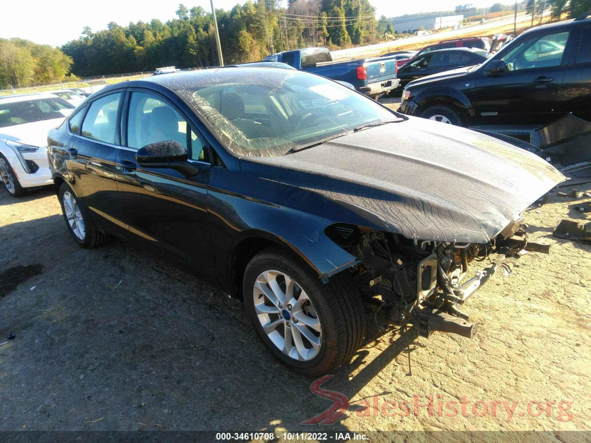 3FA6P0HD7LR134740 2020 FORD FUSION