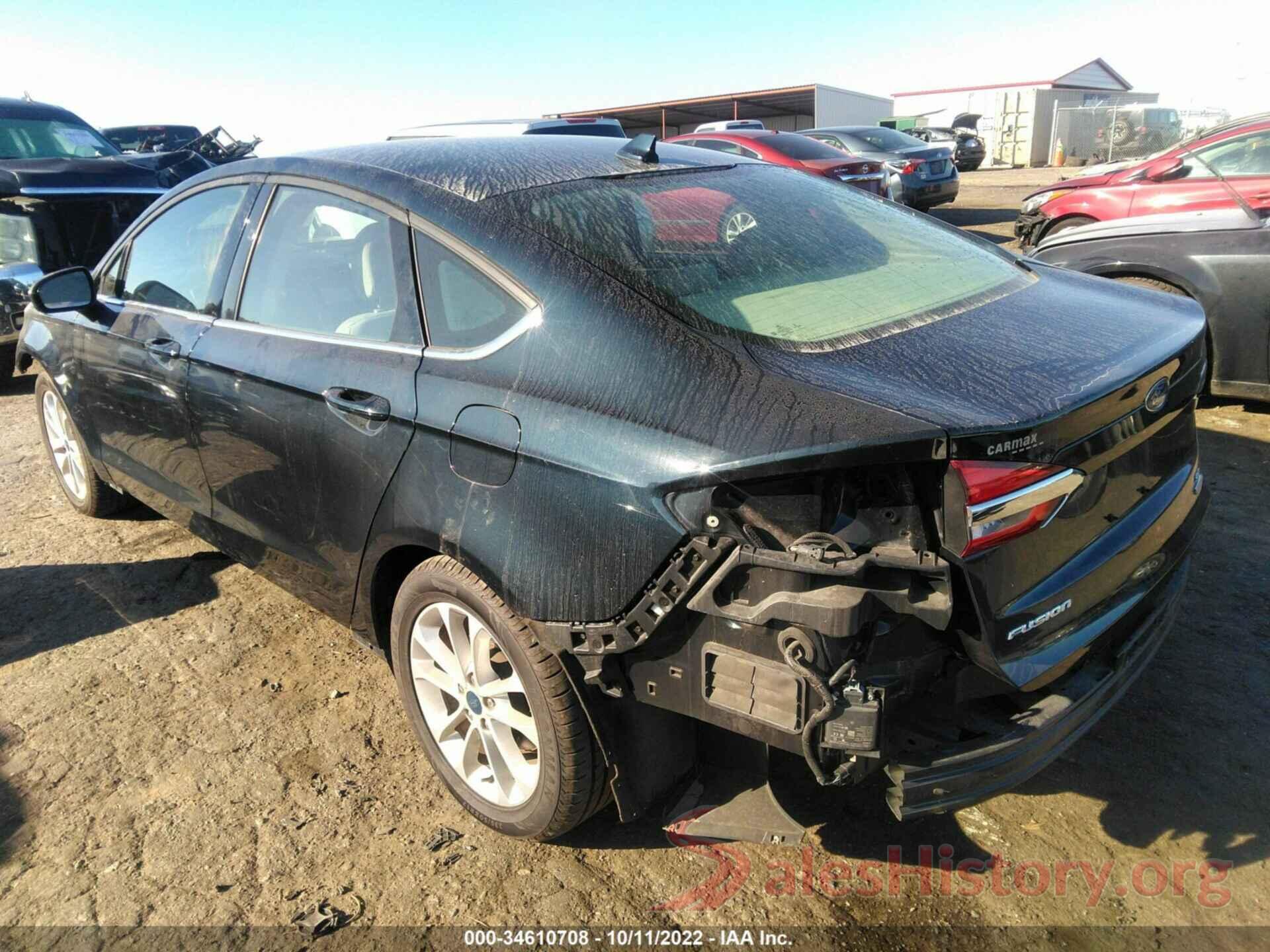 3FA6P0HD7LR134740 2020 FORD FUSION