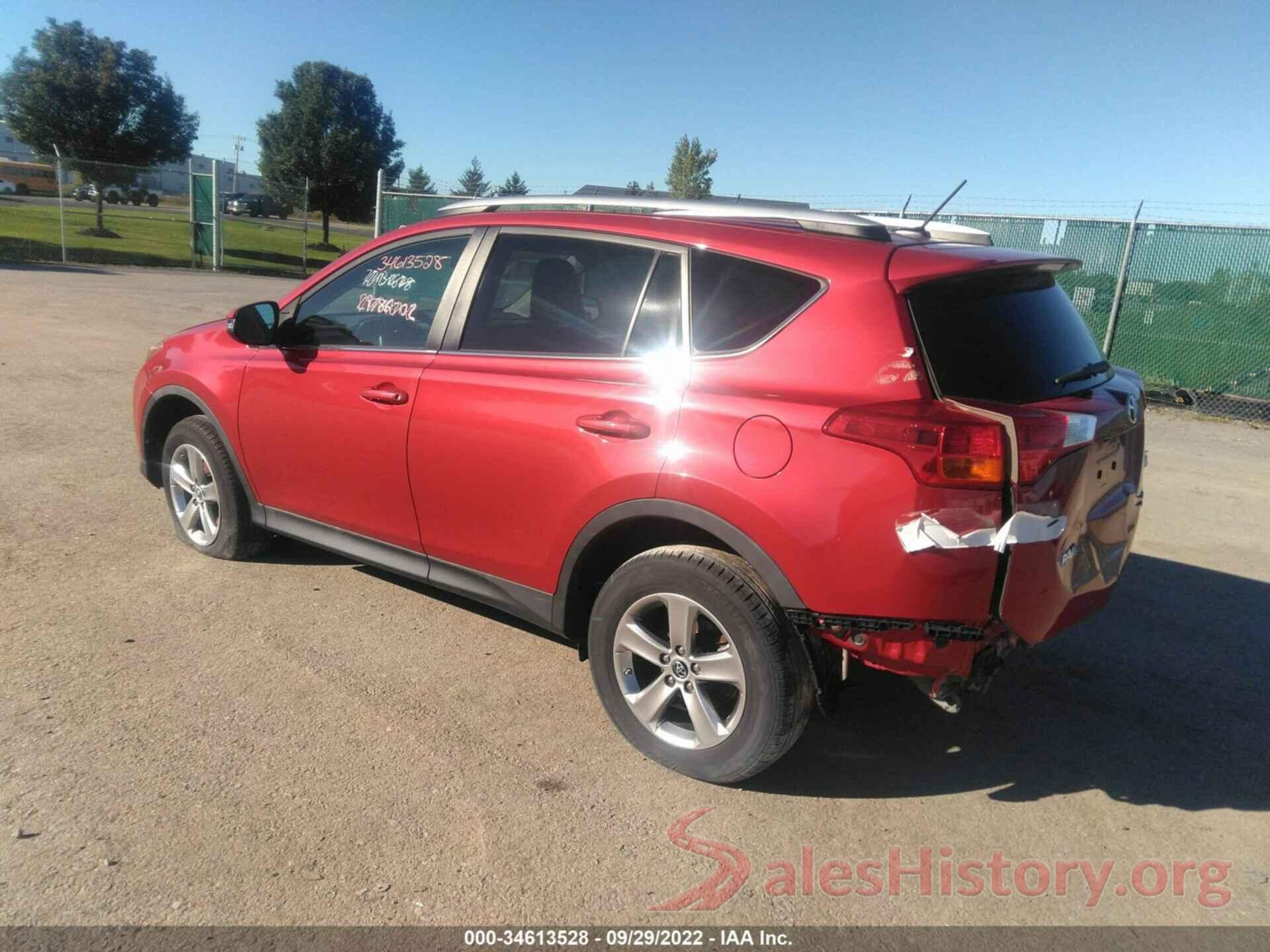 2T3RFREV5FW325438 2015 TOYOTA RAV4