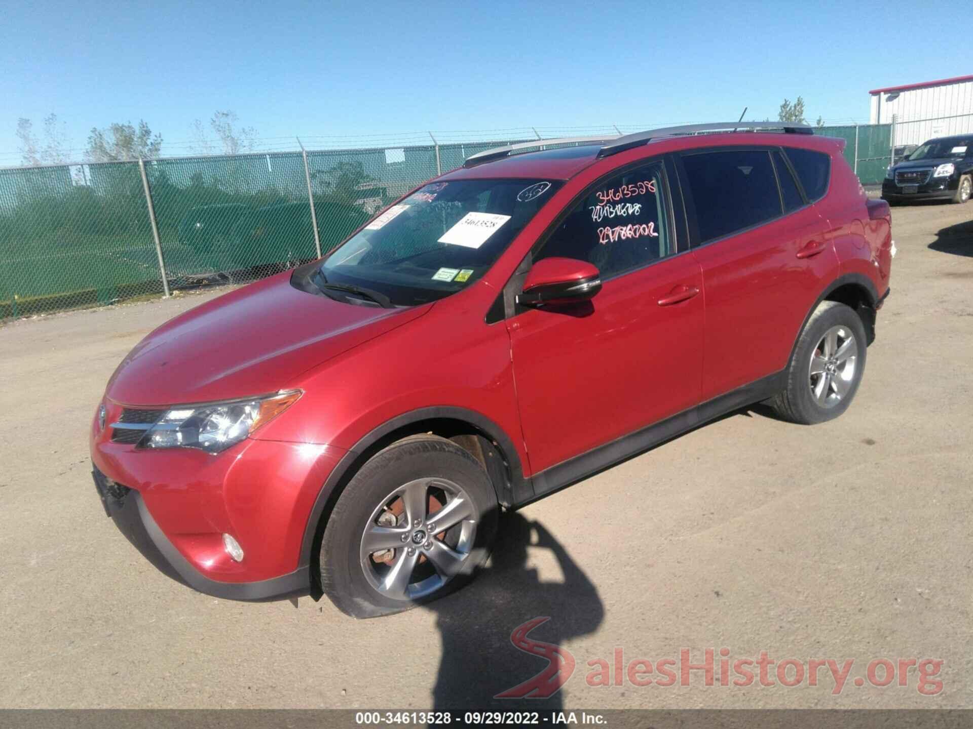 2T3RFREV5FW325438 2015 TOYOTA RAV4